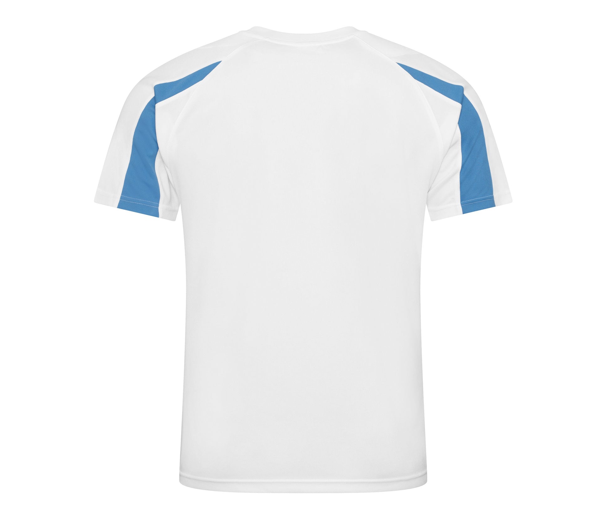 Tee-Shirt de Sport Contrasté - Arctic White/sapphire Blue