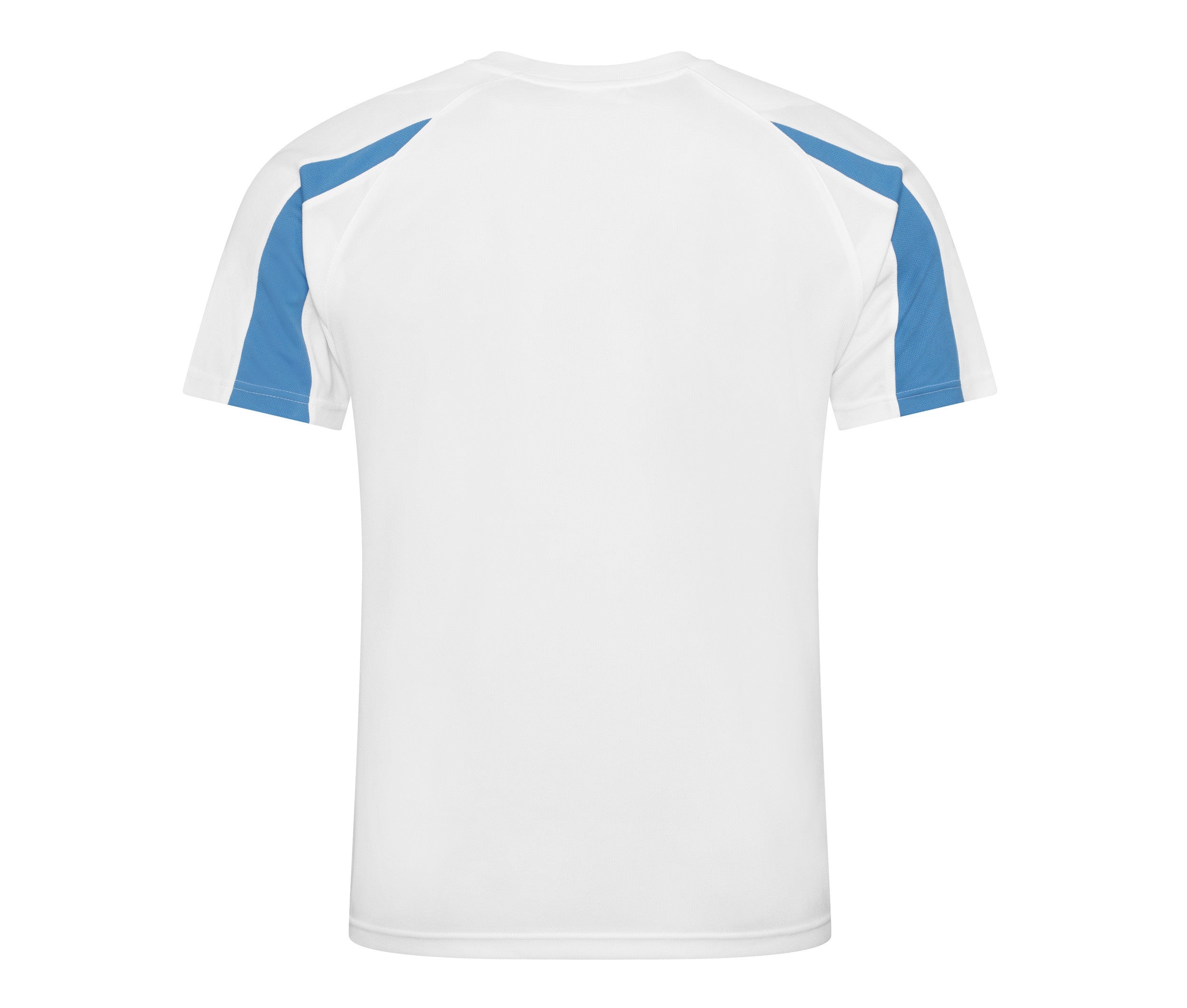 Tee-Shirt de Sport Contrasté - Arctic White/sapphire Blue