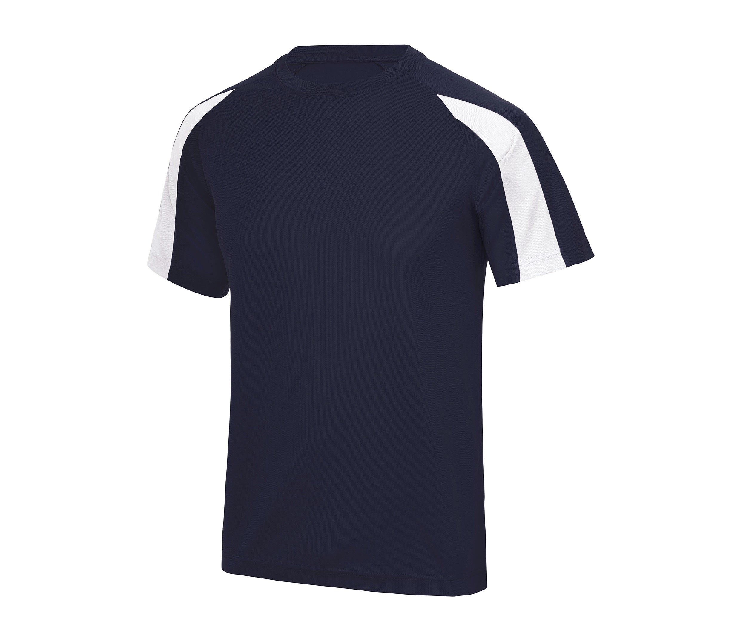 Tee-Shirt de Sport Contrasté - French Navy/arctic White