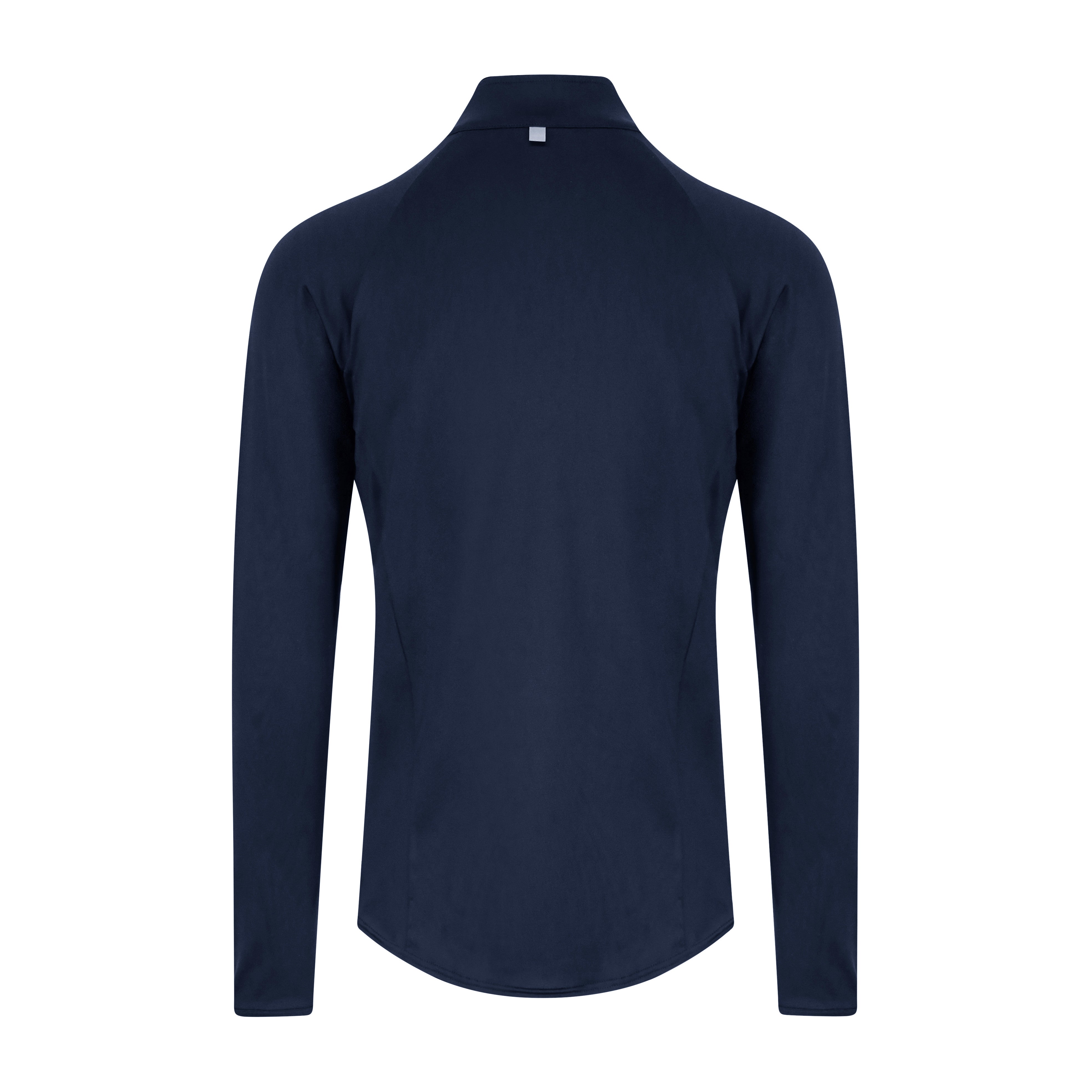Tee-Shirt de Sport Col Zippé - French Navy