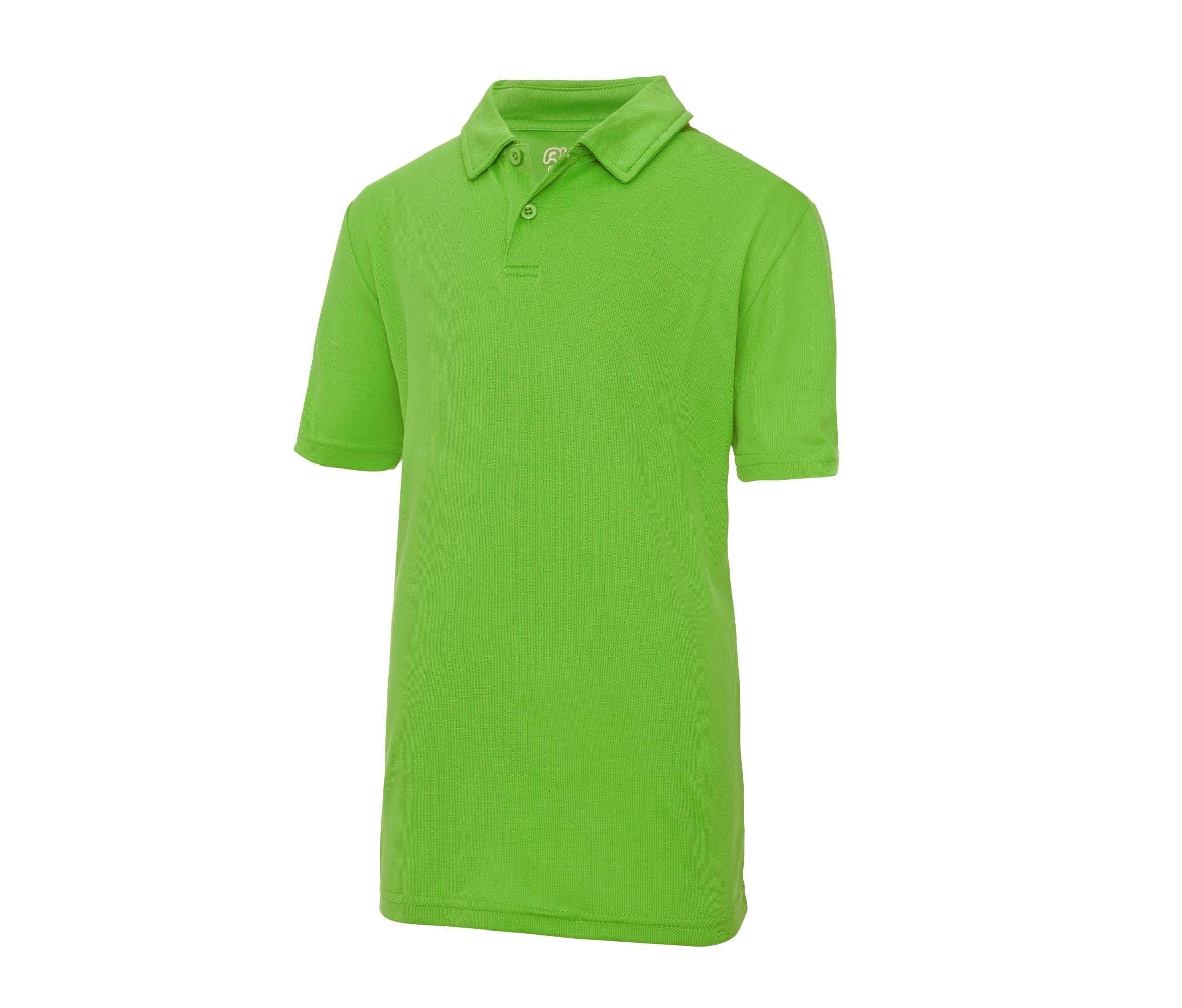 Polo Enfant Respirant - Lime Green