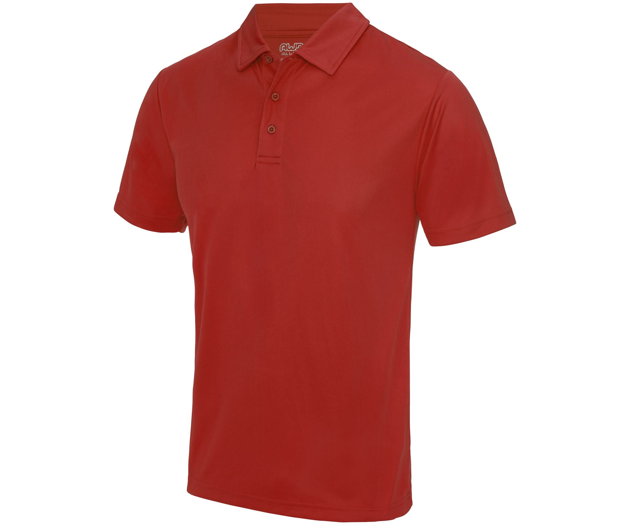 Polo Homme Respirant Neoteric™ - Fire Red
