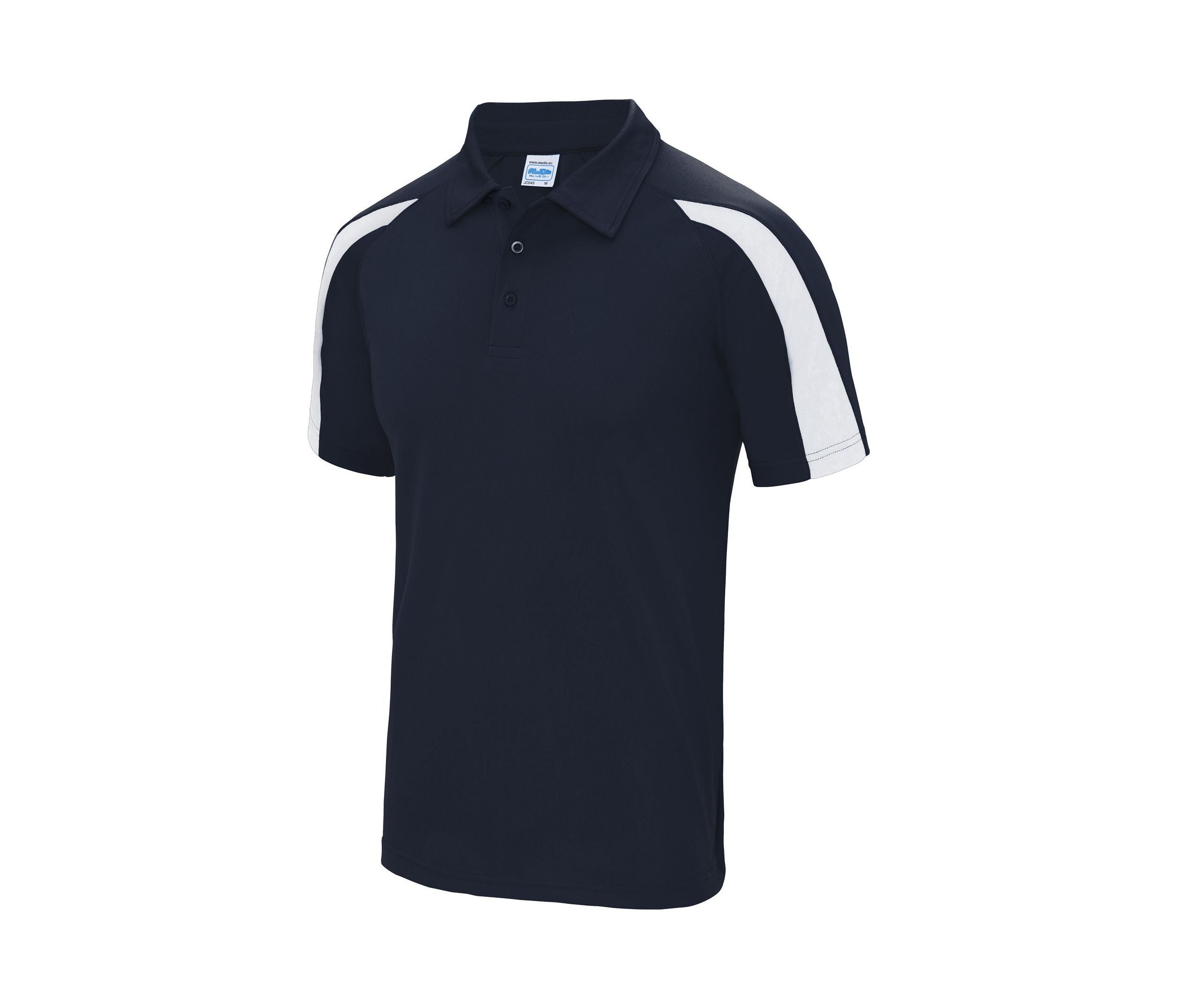 Polo de Sport Contrasté Neoteric™ - French Navy / Arctic White