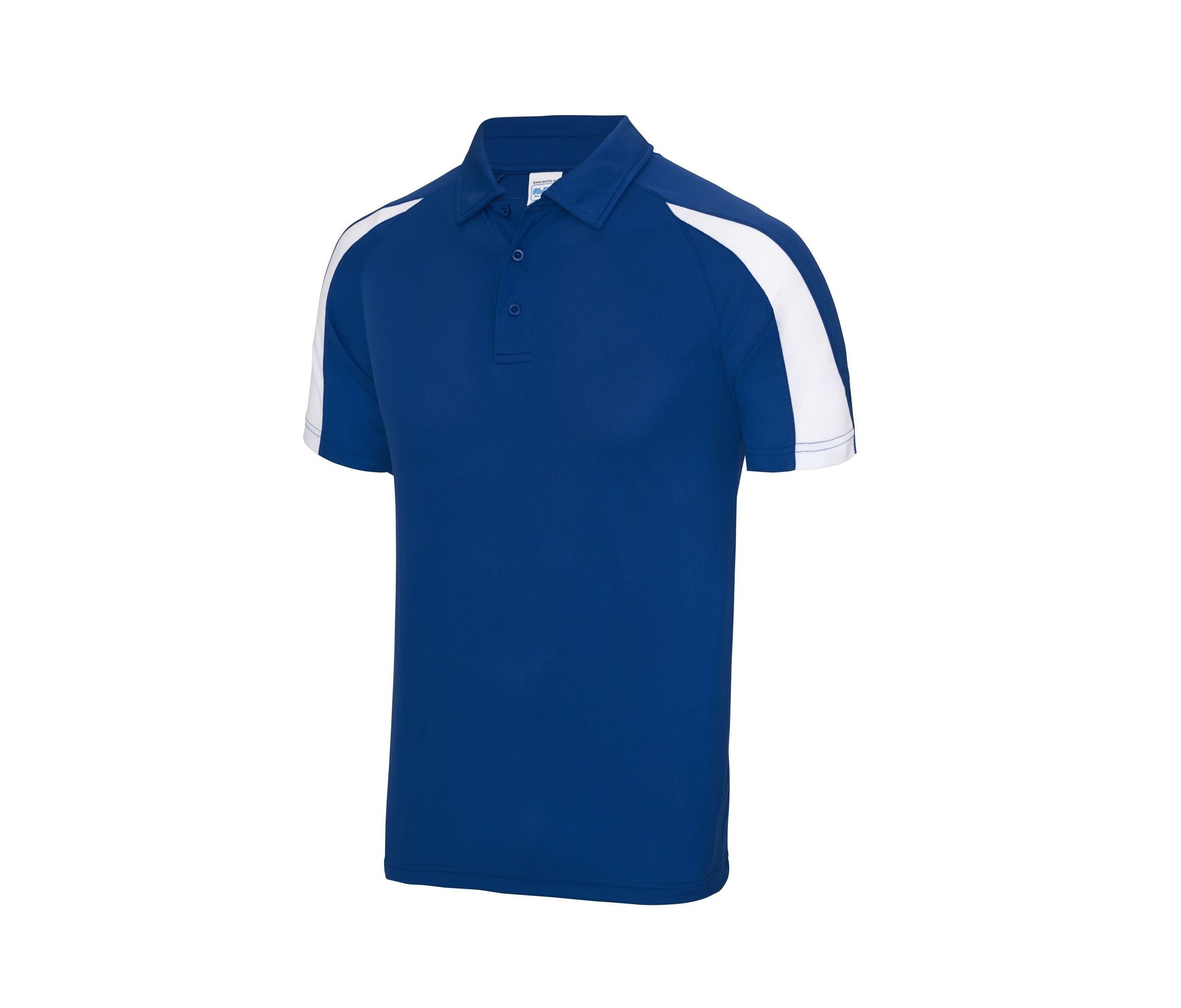 Polo de Sport Contrasté Neoteric™ - Royal Blue / Arctic White