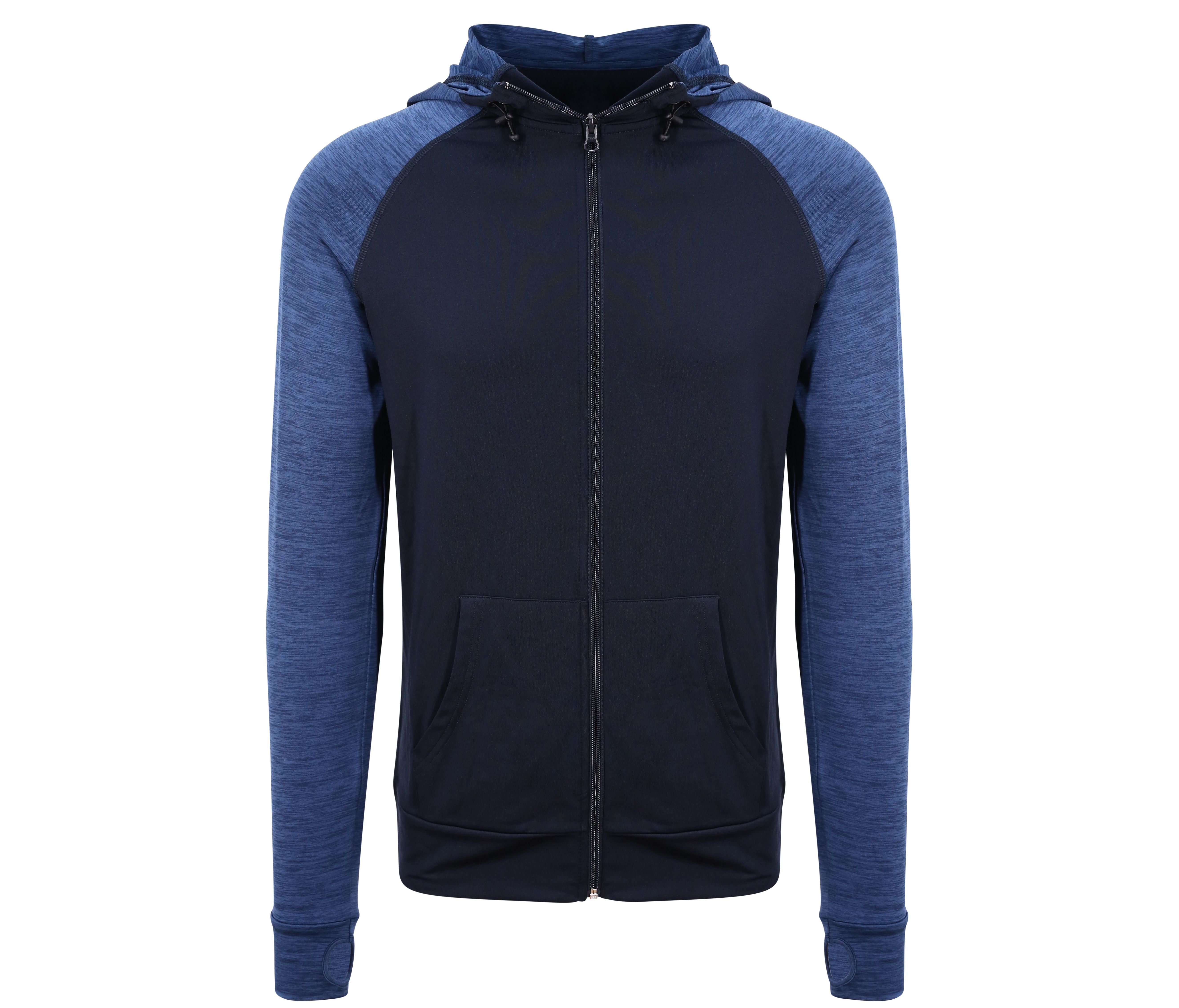 Sweat Homme Contrasté - Navy/navy Melange