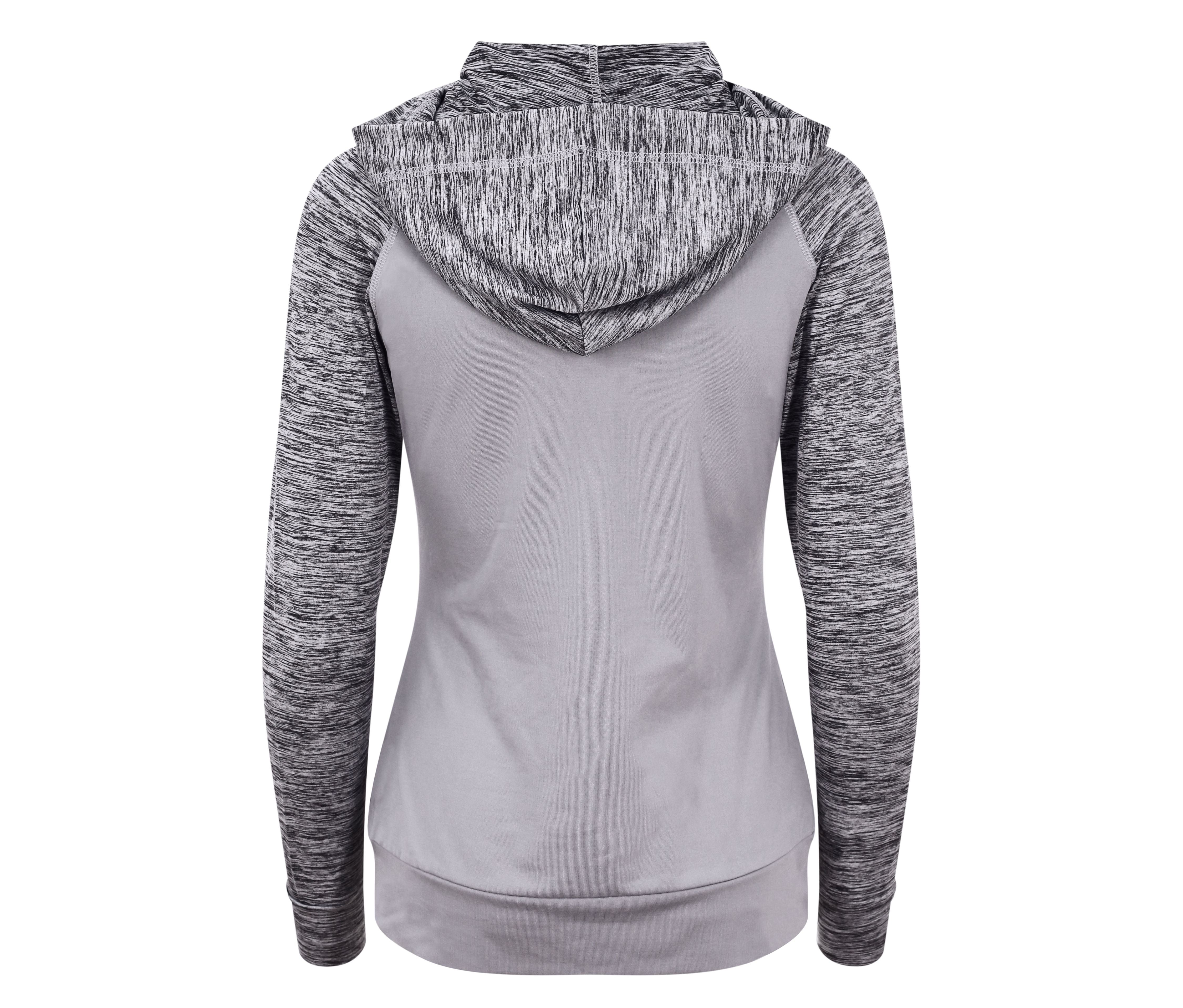 Sweat Femme Contrasté - Grey/grey Melange