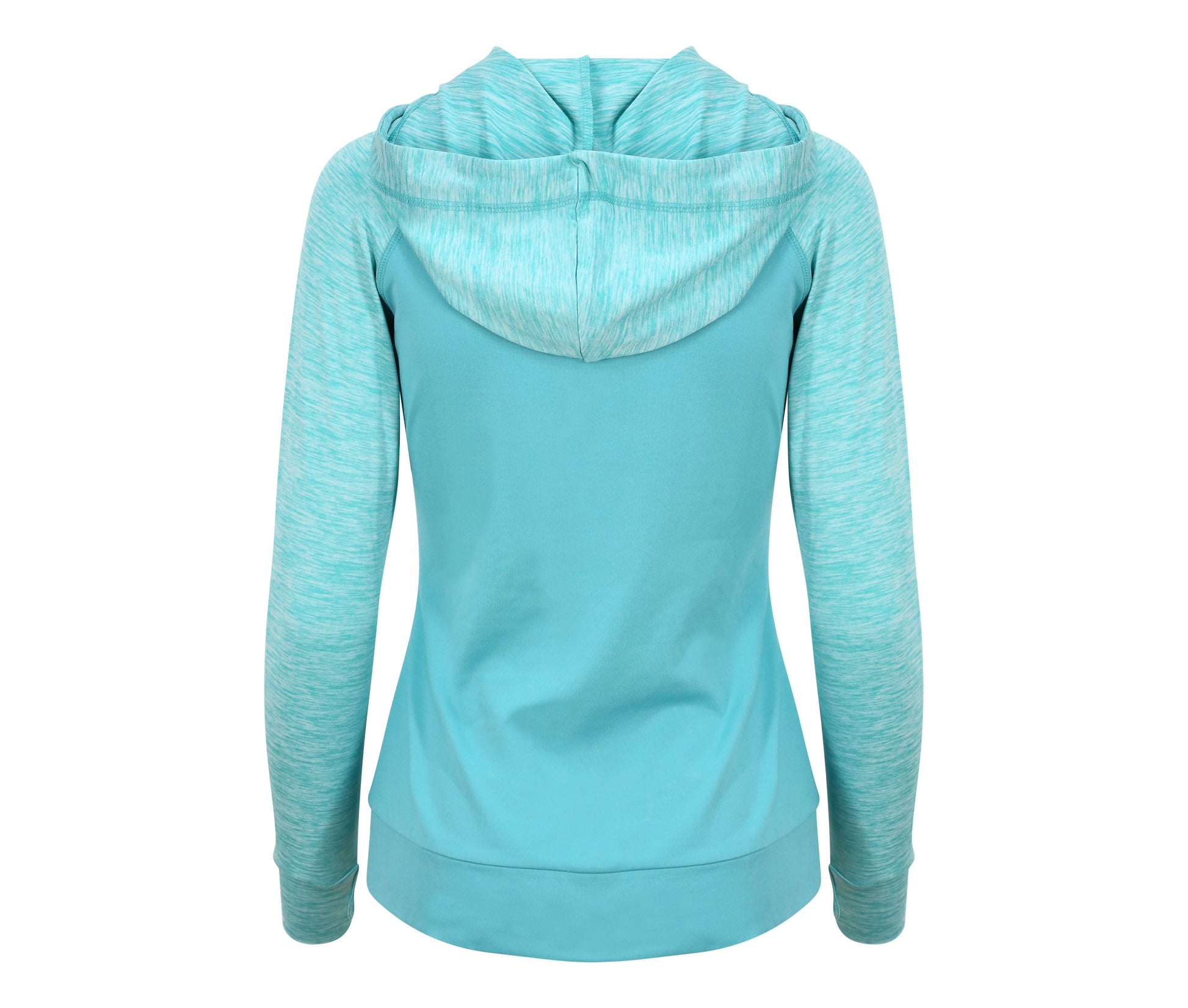 Sweat Femme Contrasté - Ocean/ocean Blue Melange