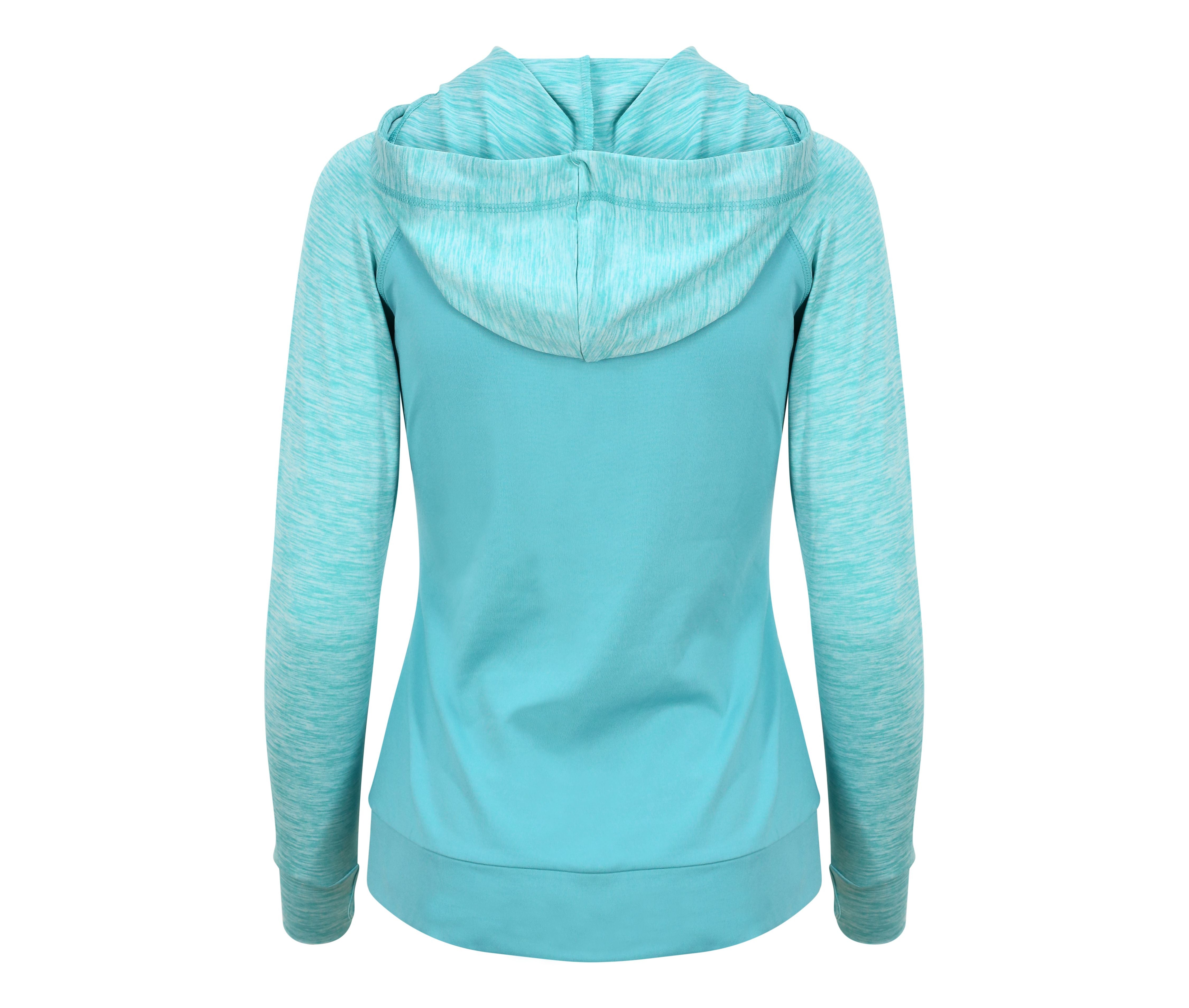 Sweat Femme Contrasté - Ocean/ocean Blue Melange