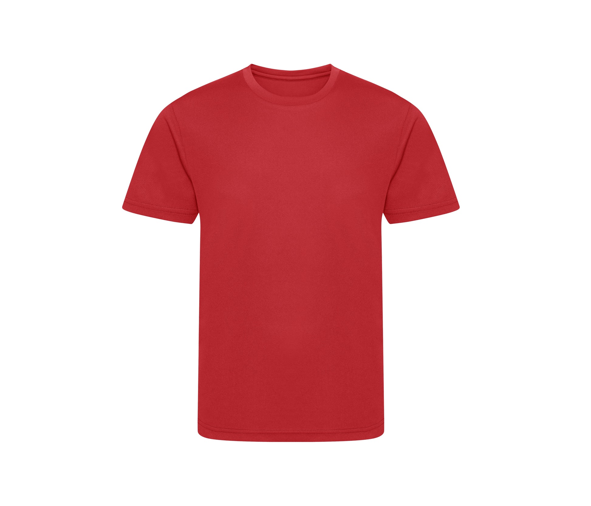 Tee-Shirt de Sport en Polyester Recyclé Enfant - Fire Red
