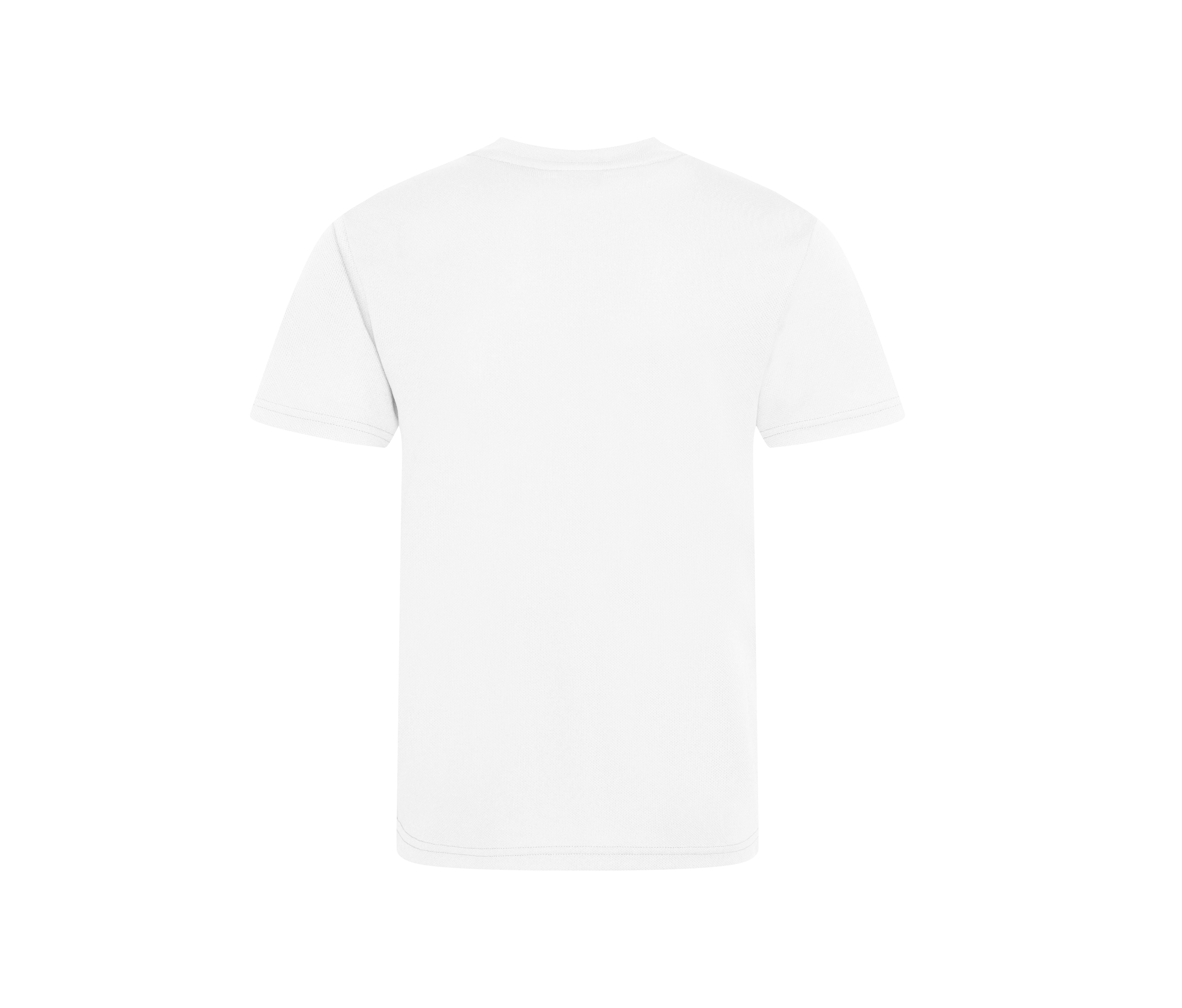 Tee-Shirt de Sport en Polyester Recyclé Enfant - Arctic White