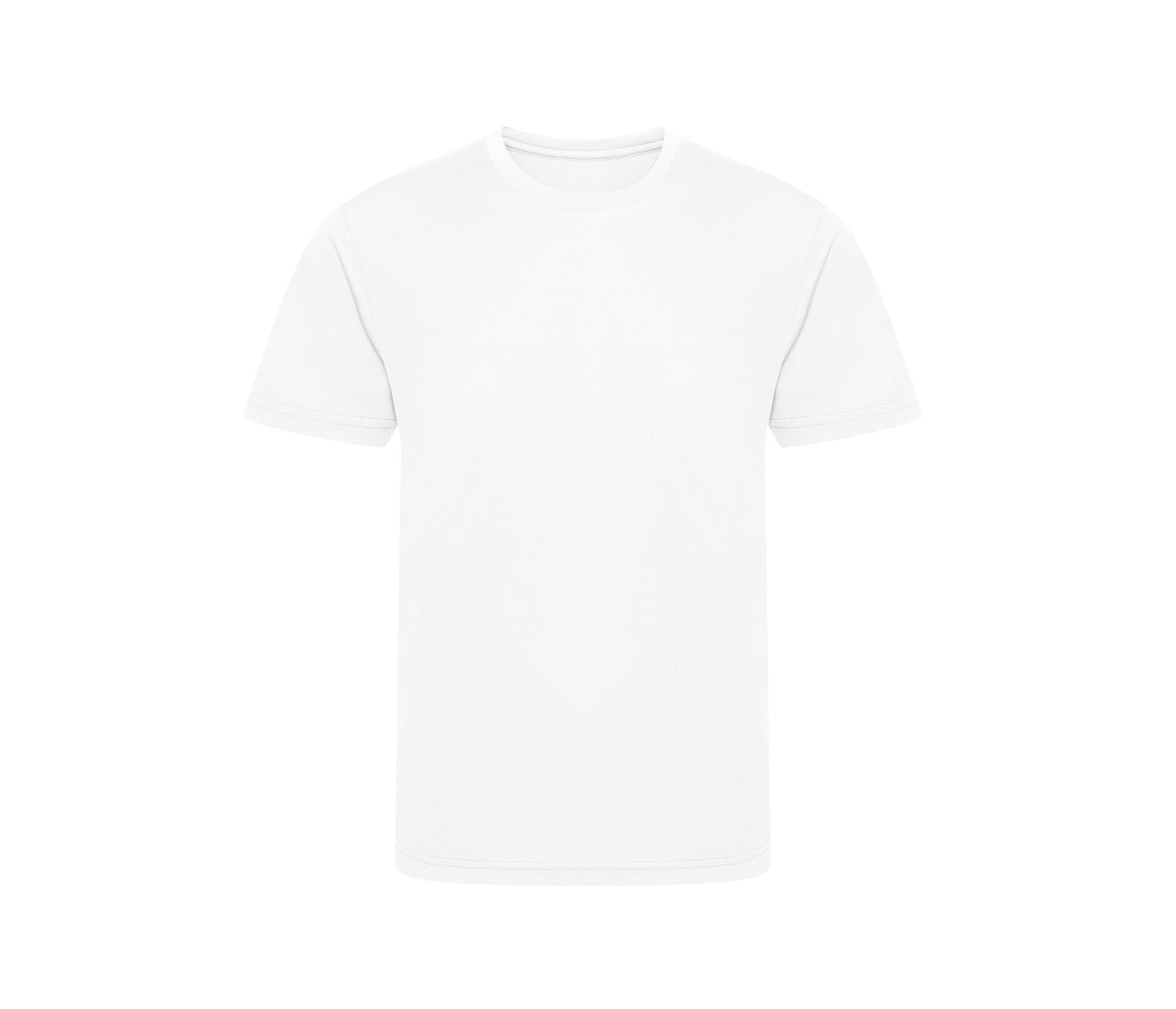Tee-Shirt de Sport en Polyester Recyclé Enfant - Arctic White