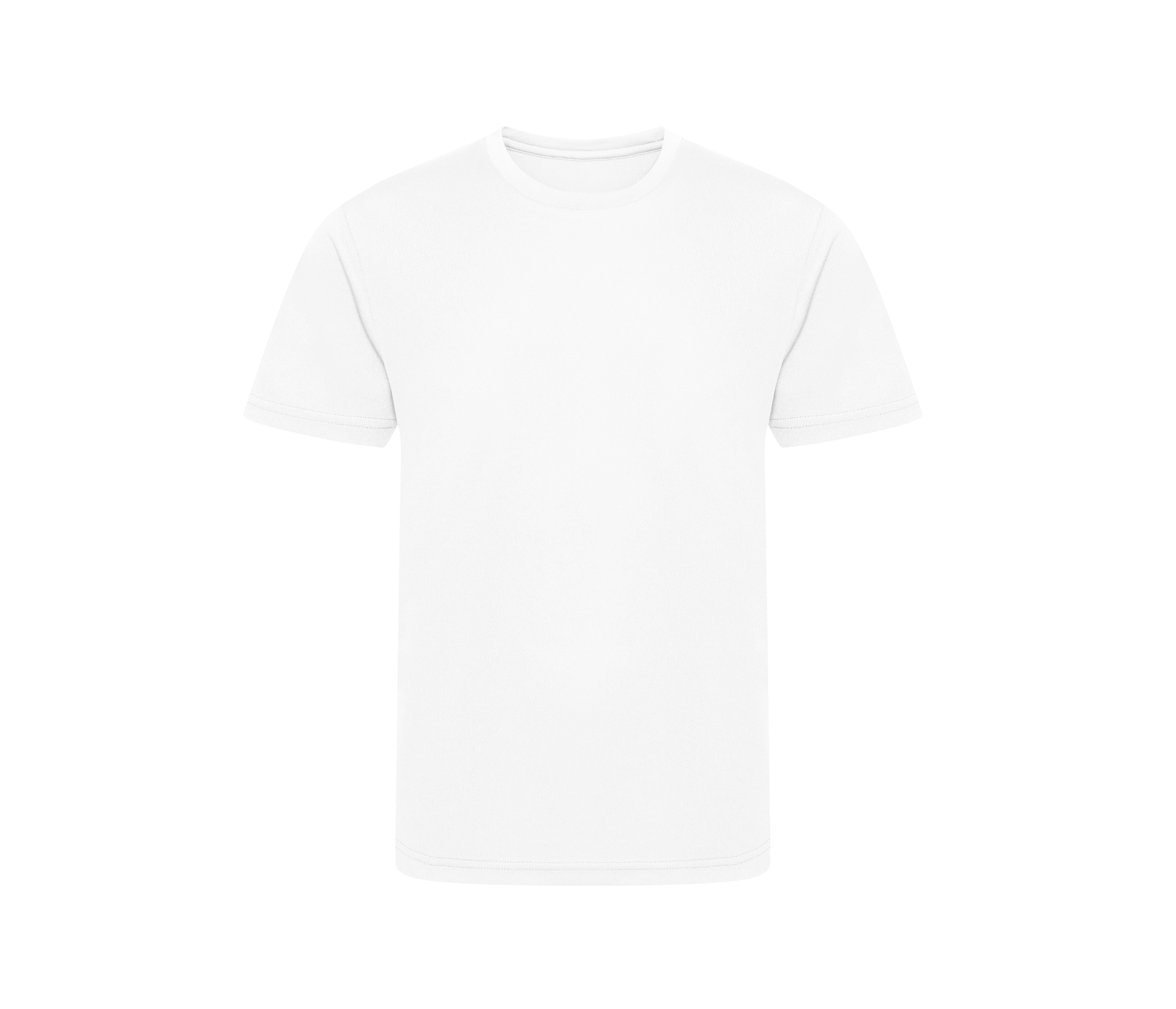 Tee-Shirt de Sport en Polyester Recyclé Enfant - Arctic White