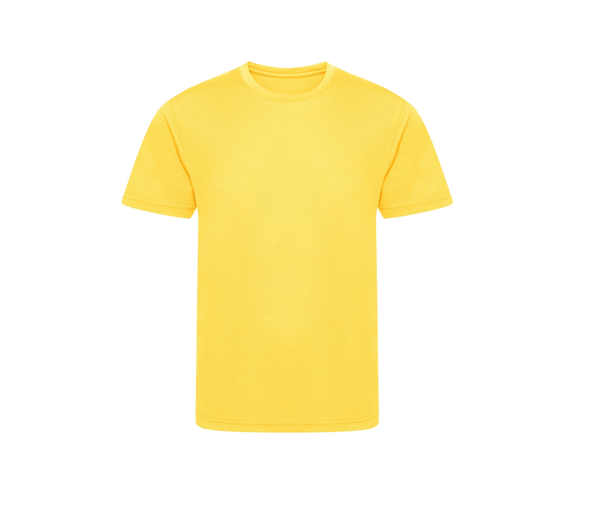 Tee-Shirt de Sport en Polyester Recyclé Enfant - Sun Yellow