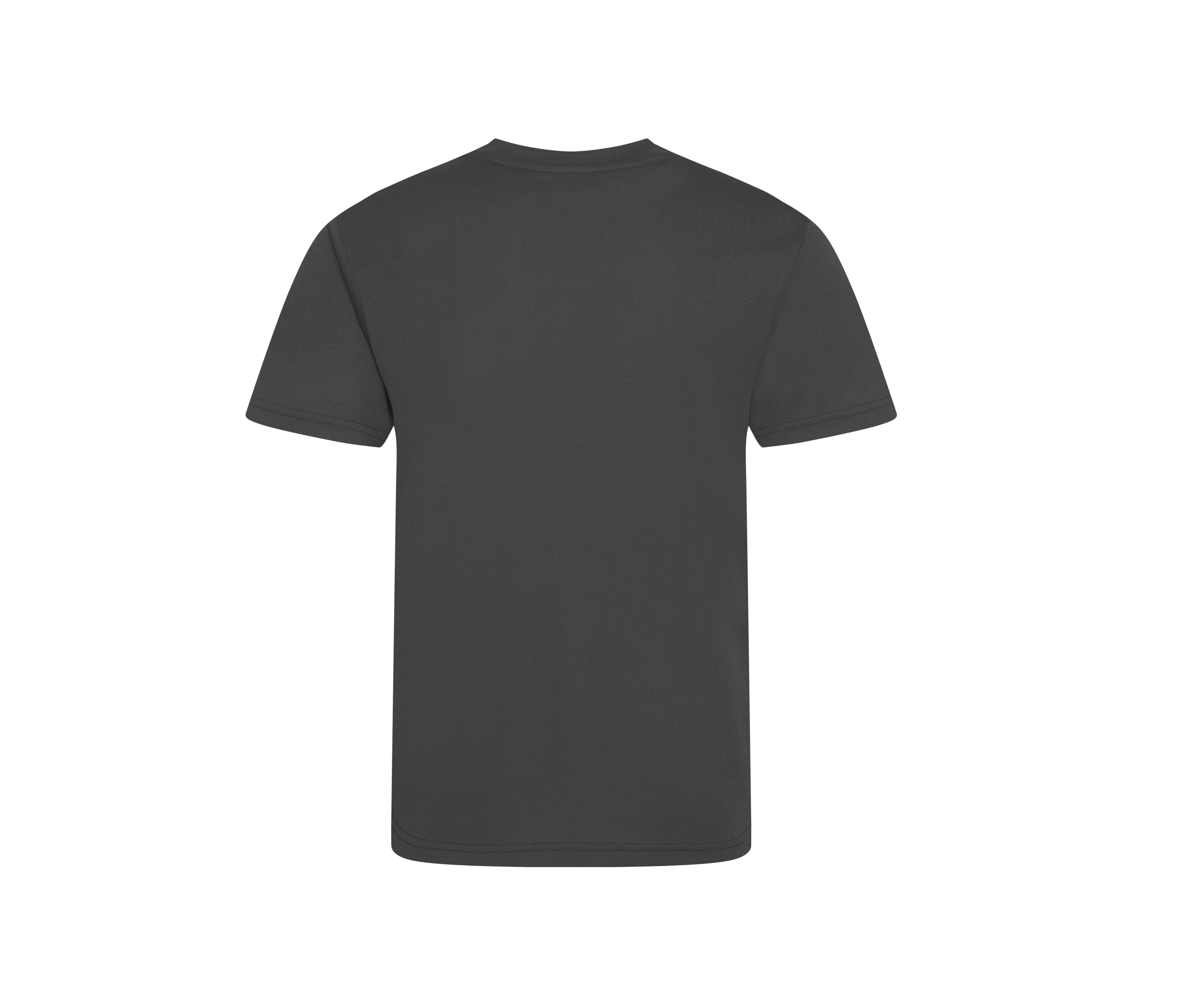 Tee-Shirt de Sport en Polyester Recyclé Enfant - Charcoal