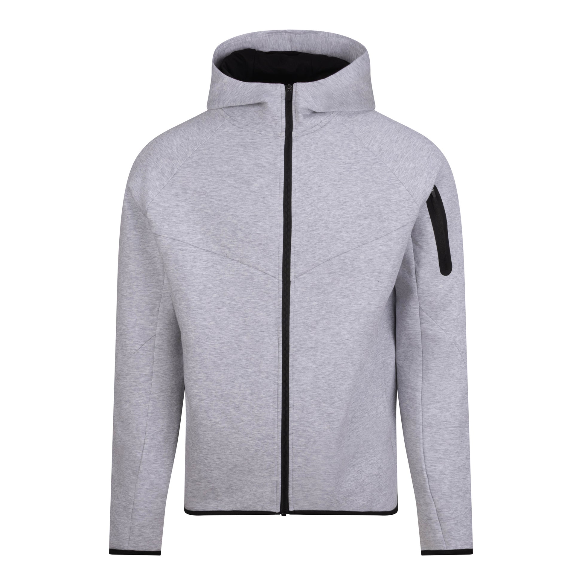 Sweat à Capuche Zippé - Grey