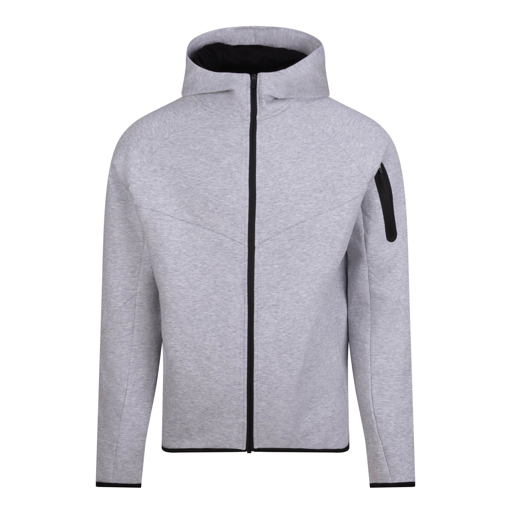 Sweat à Capuche Zippé - Grey