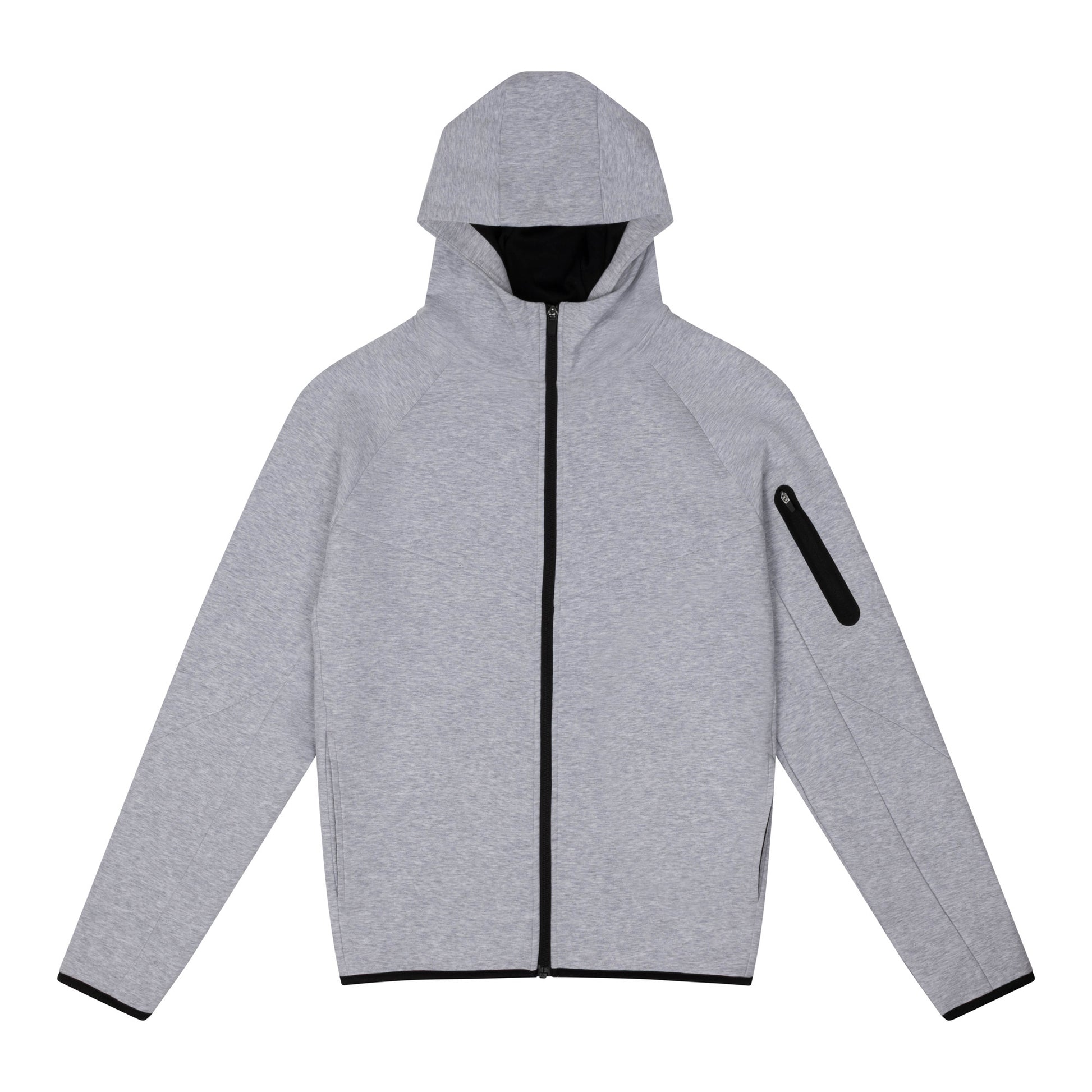 Sweat à Capuche Zippé - Grey