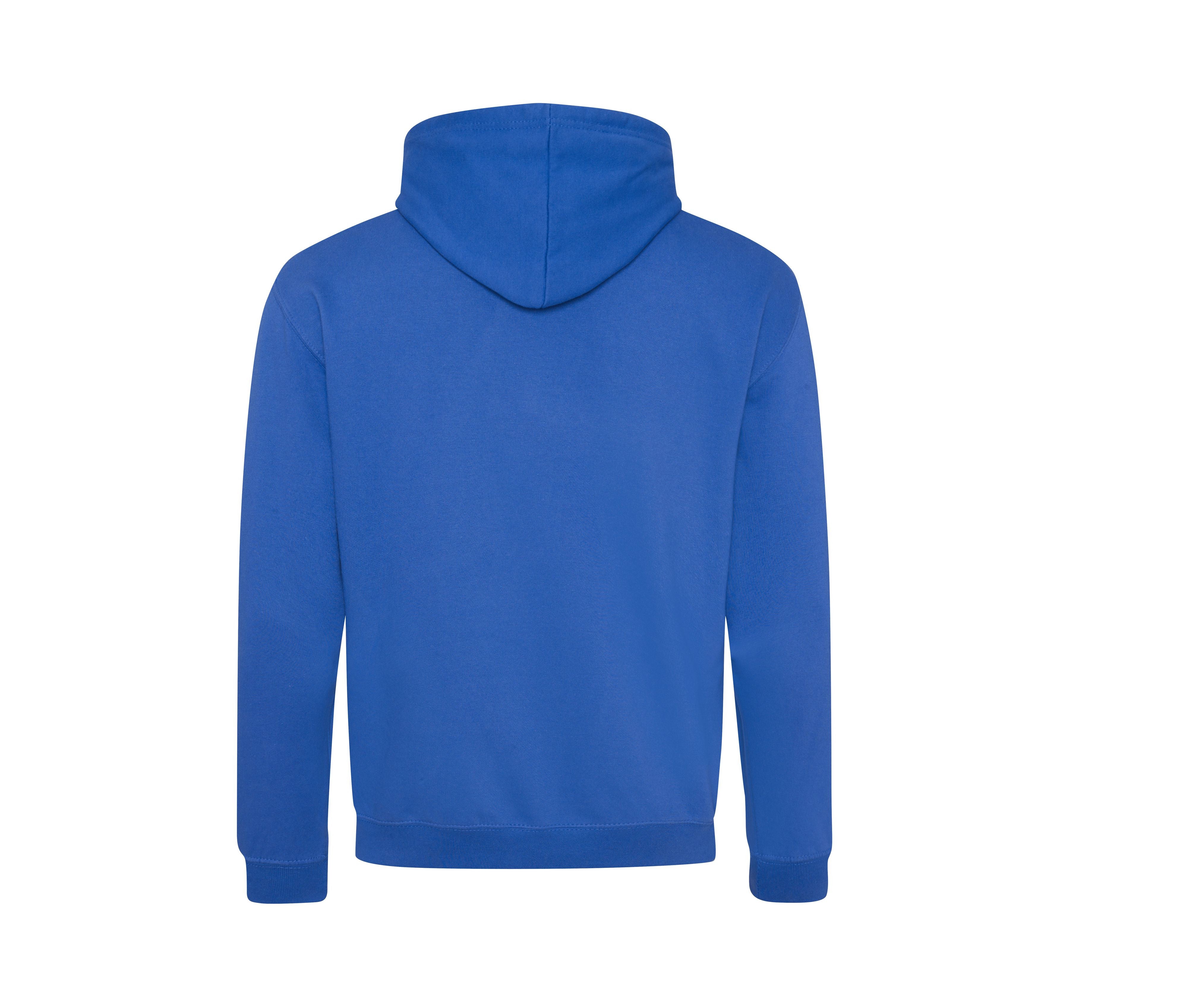 Sweat Capuche Contrastée - Royal Blue/sun Yellow
