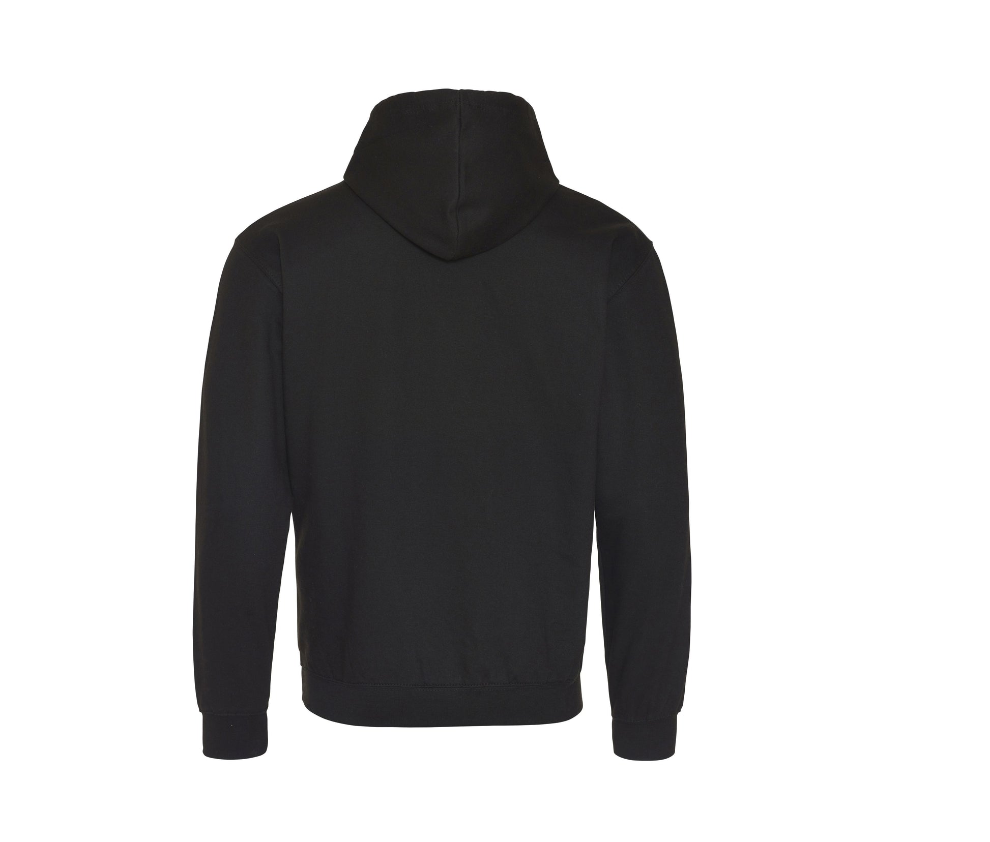 Sweat Capuche Contrastée - Jet Black/sun Yellow