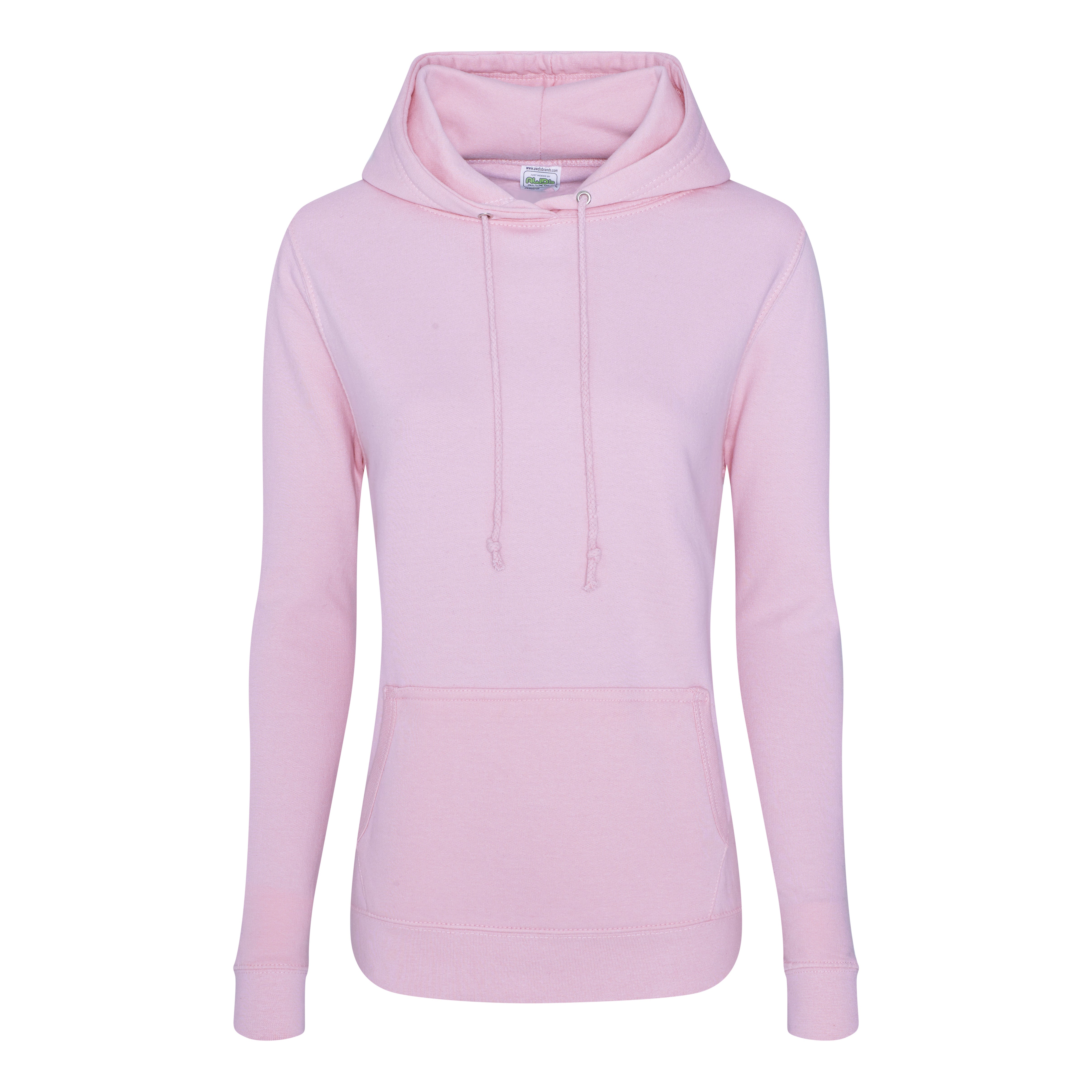 Sweat Capuche Femme - Baby Pink