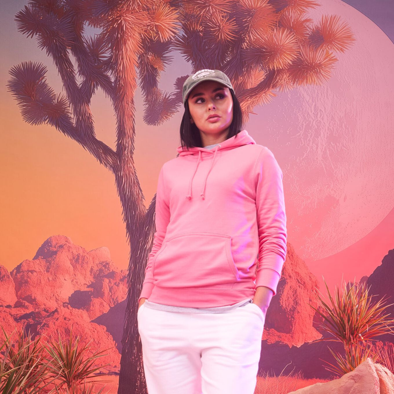 Sweat capuche femme