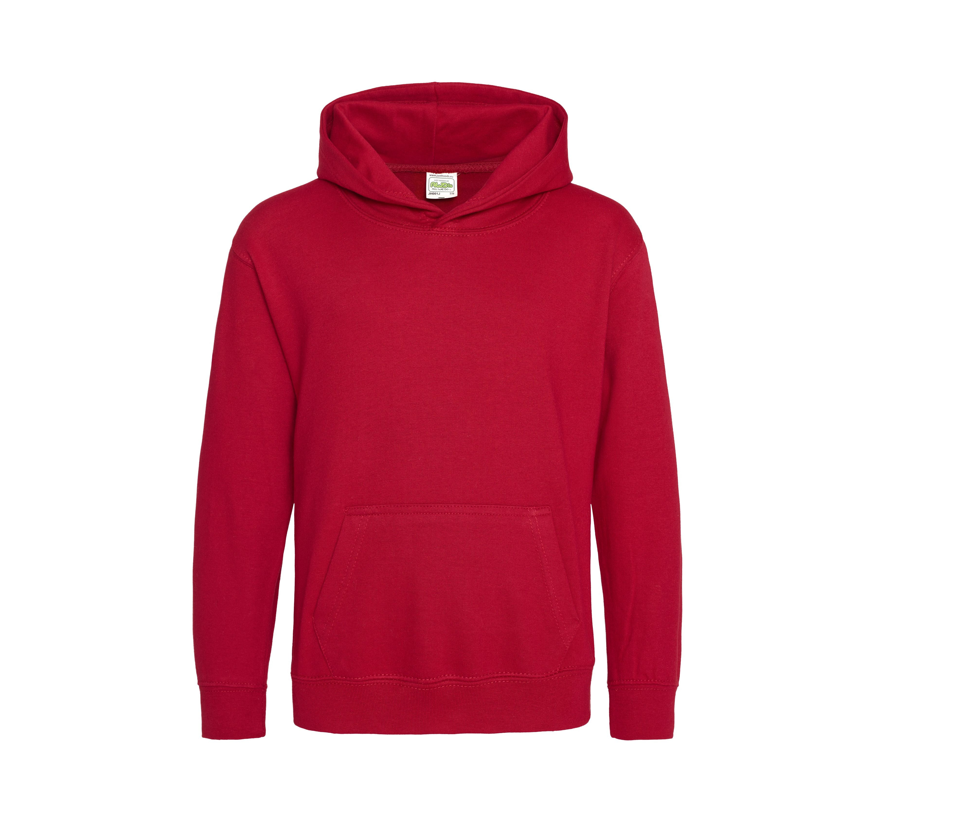 Sweat Capuche Enfant - Fire Red