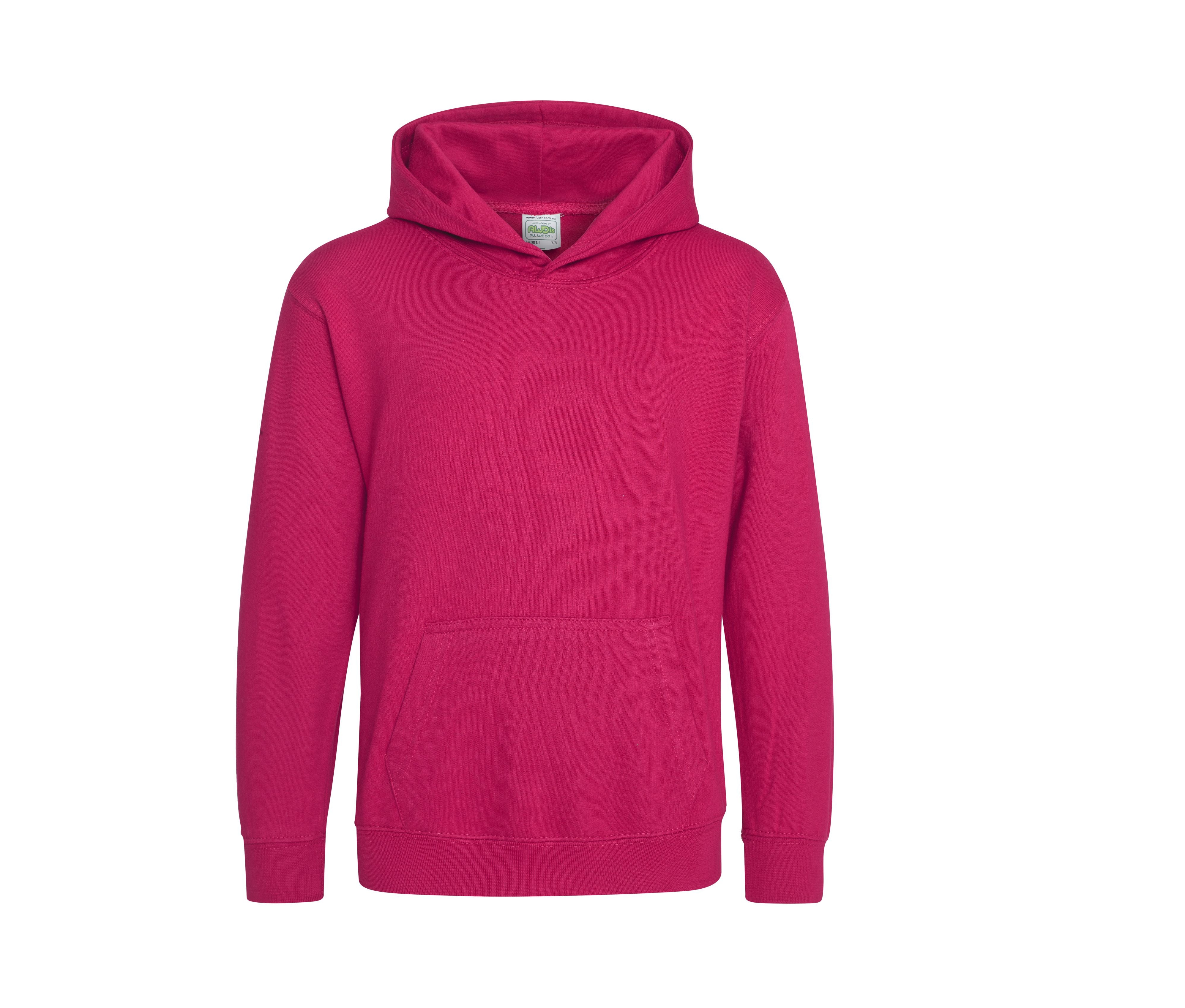 Sweat Capuche Enfant - Hot Pink