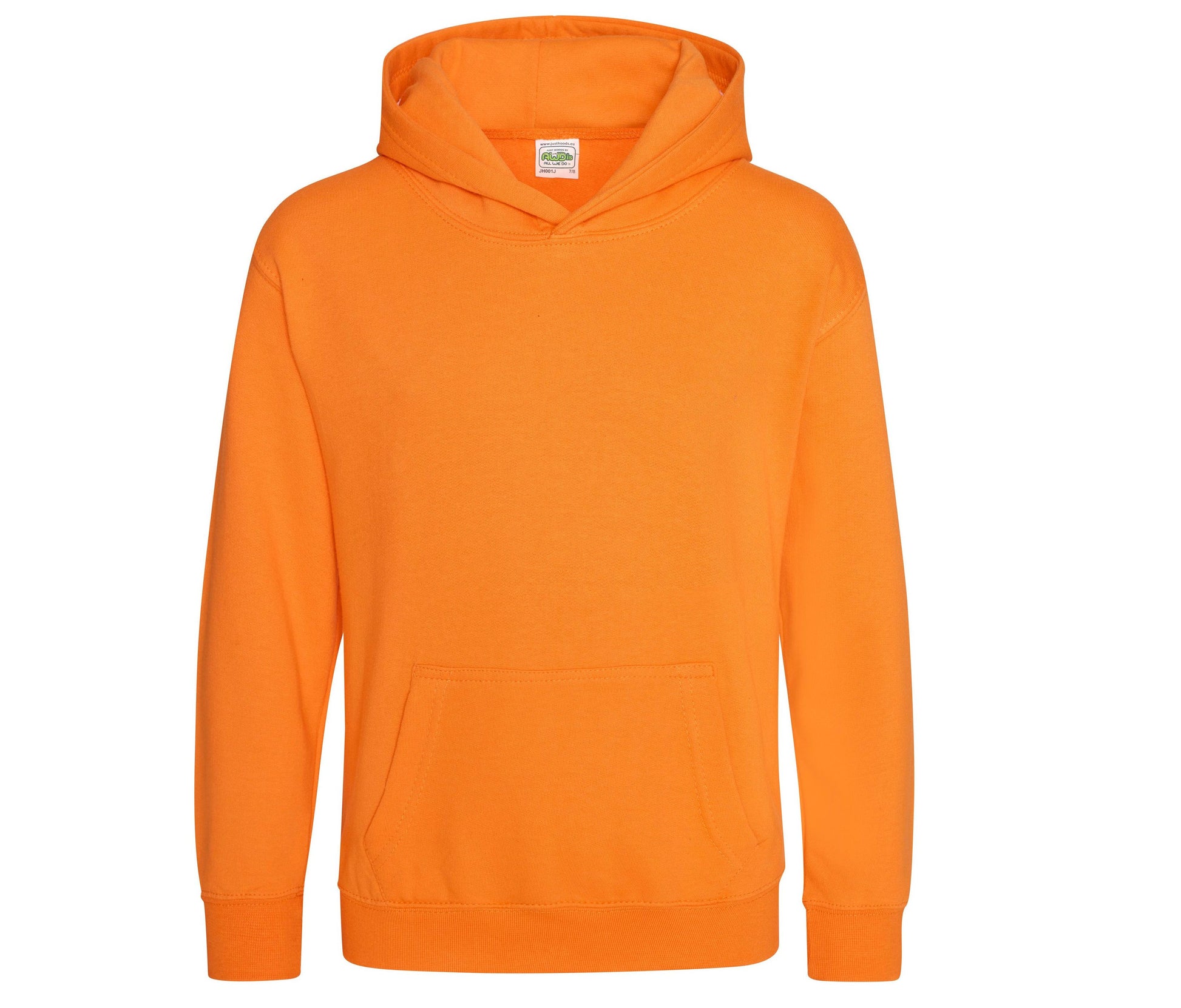 Sweat Capuche Enfant - Orange Crush