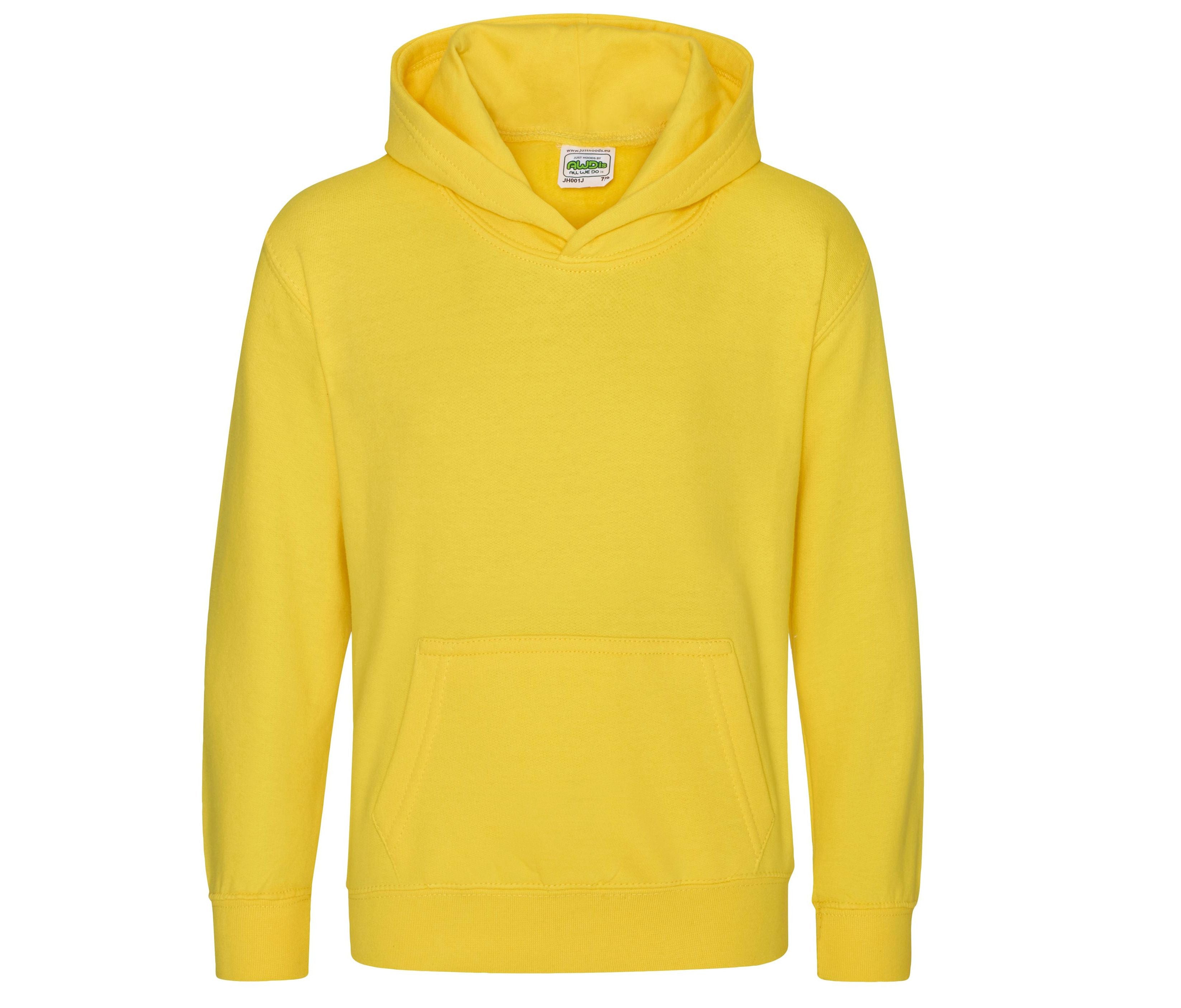 Sweat Capuche Enfant - Sun Yellow