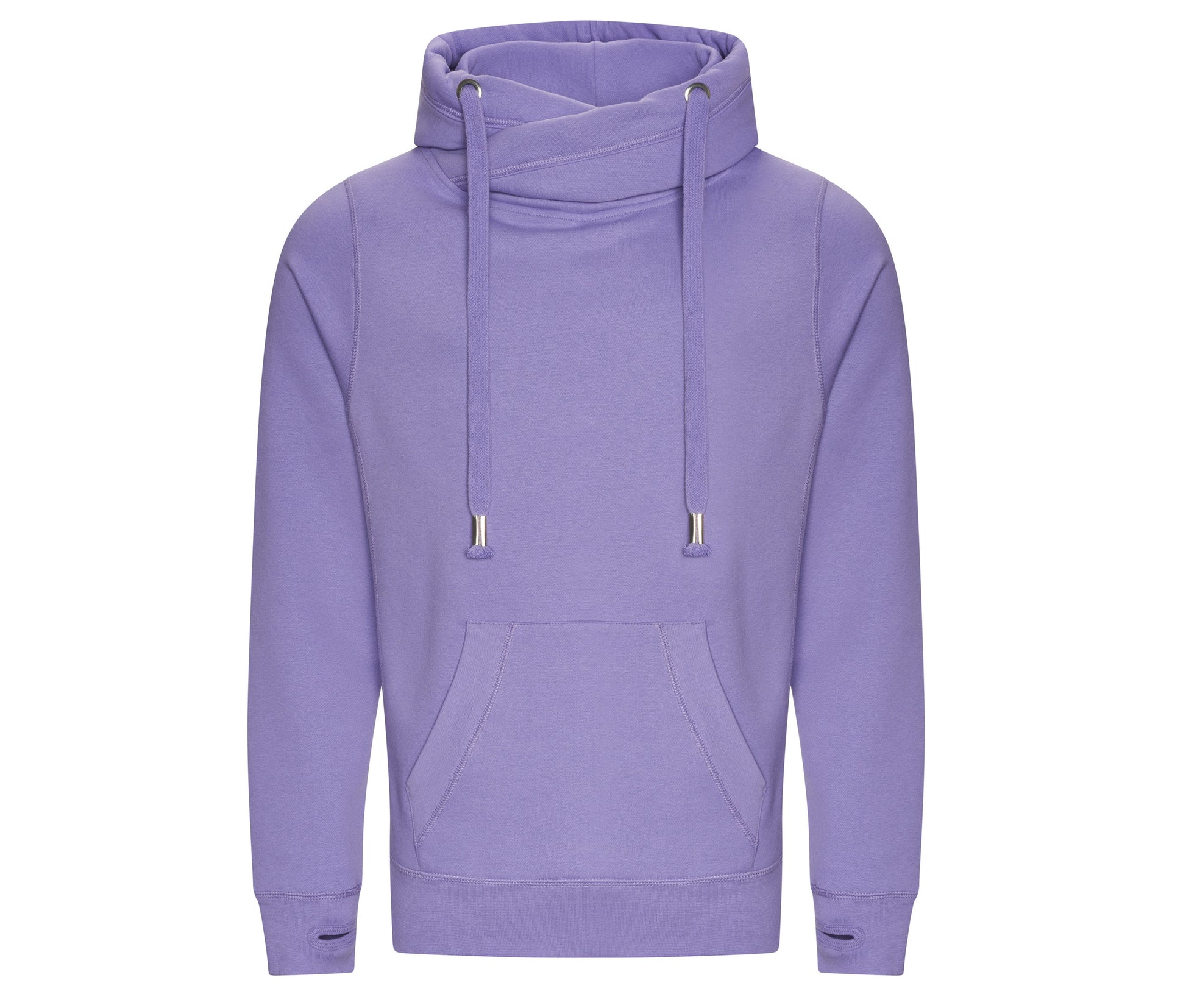 Sweat Col Croisé - Digital Lavender