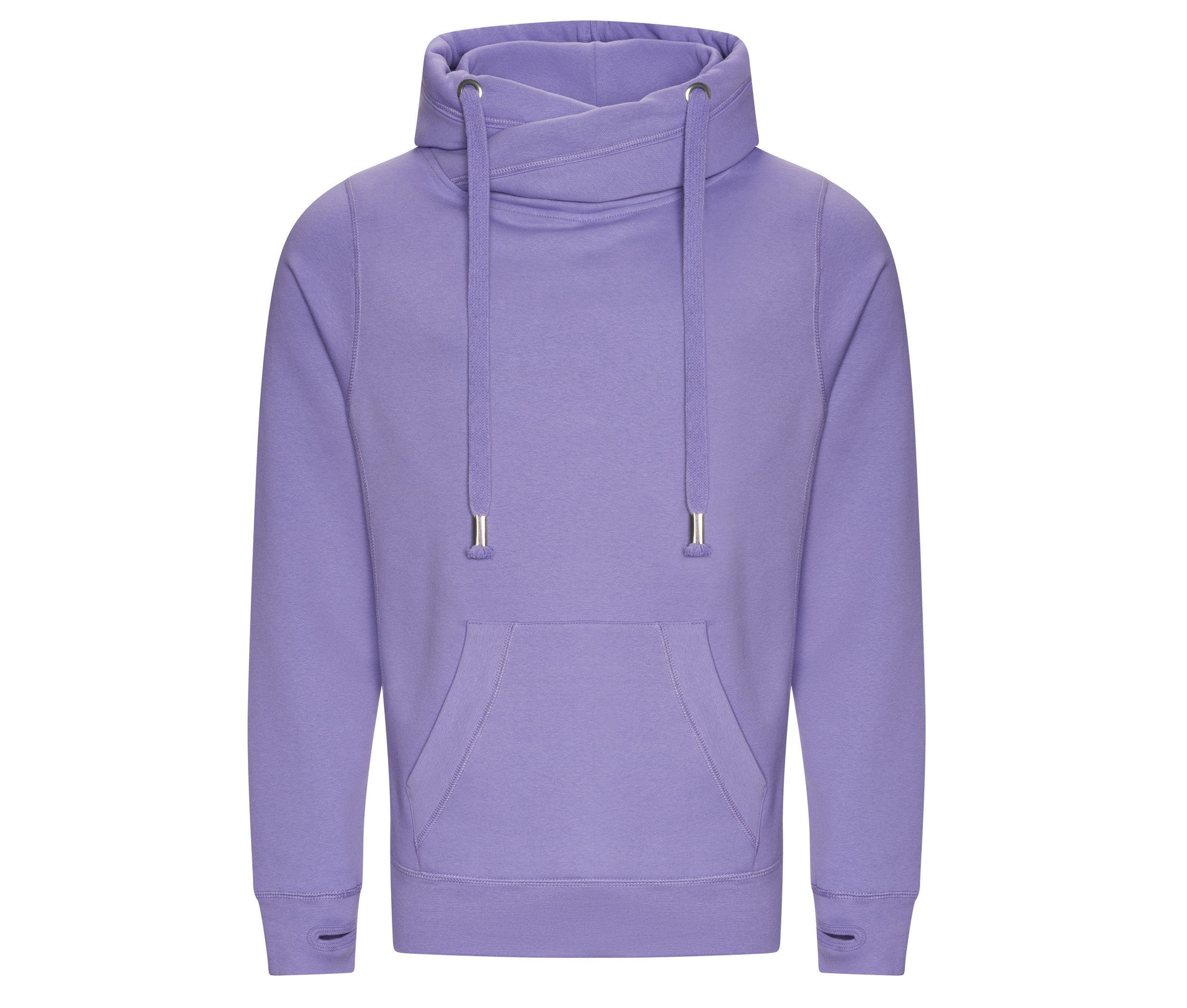 Sweat Col Croisé - Digital Lavender