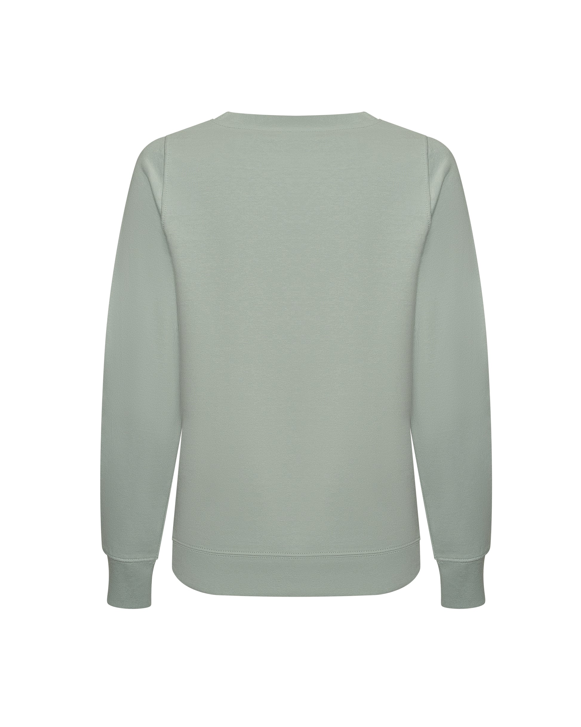 Sweat Col Rond Femme - Dusty Green