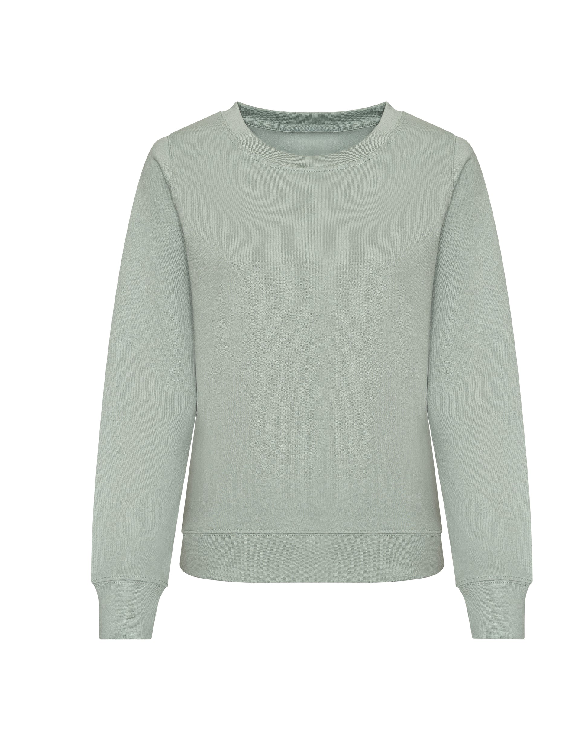 Sweat Col Rond Femme - Dusty Green