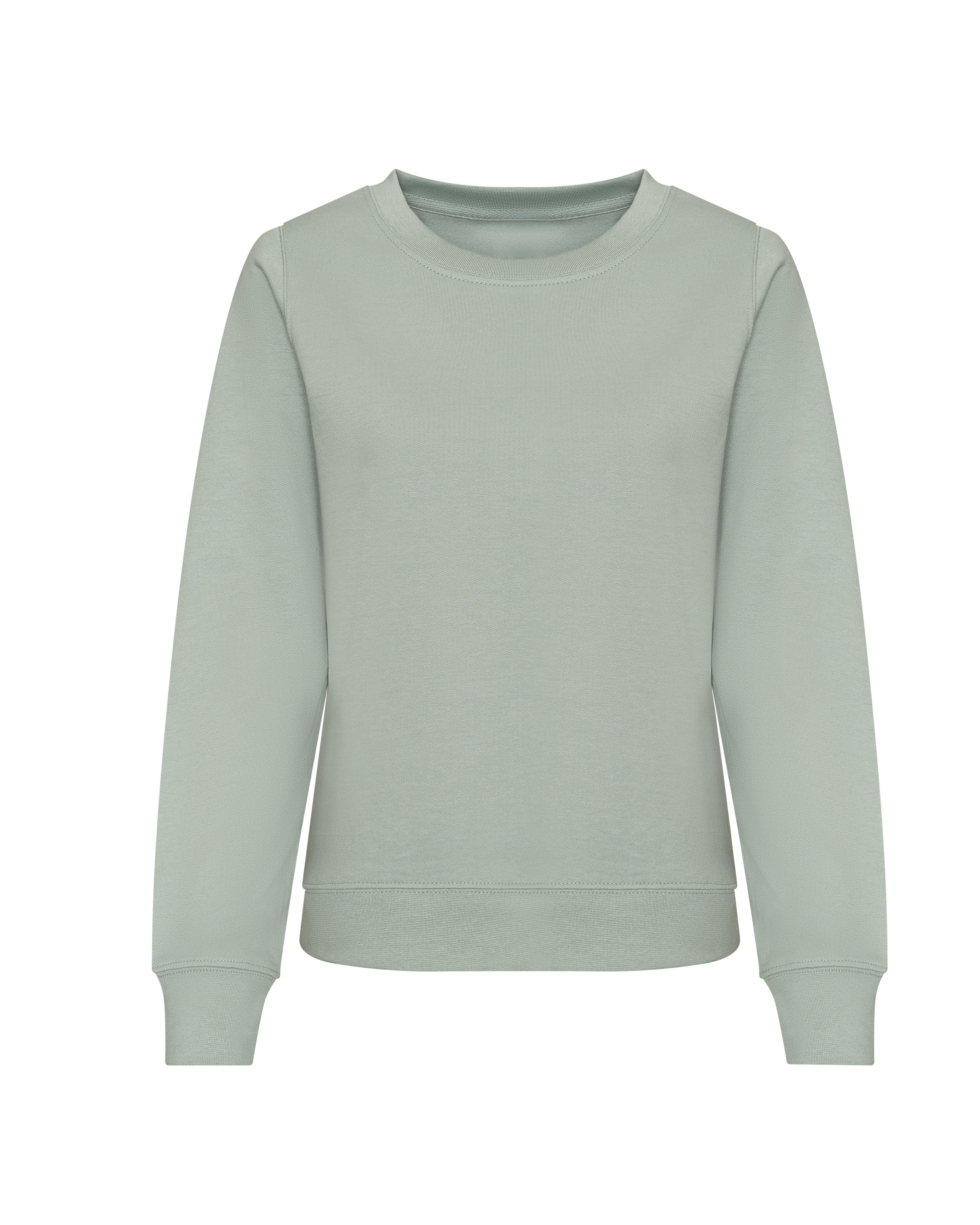 Sweat Col Rond Femme - Dusty Green