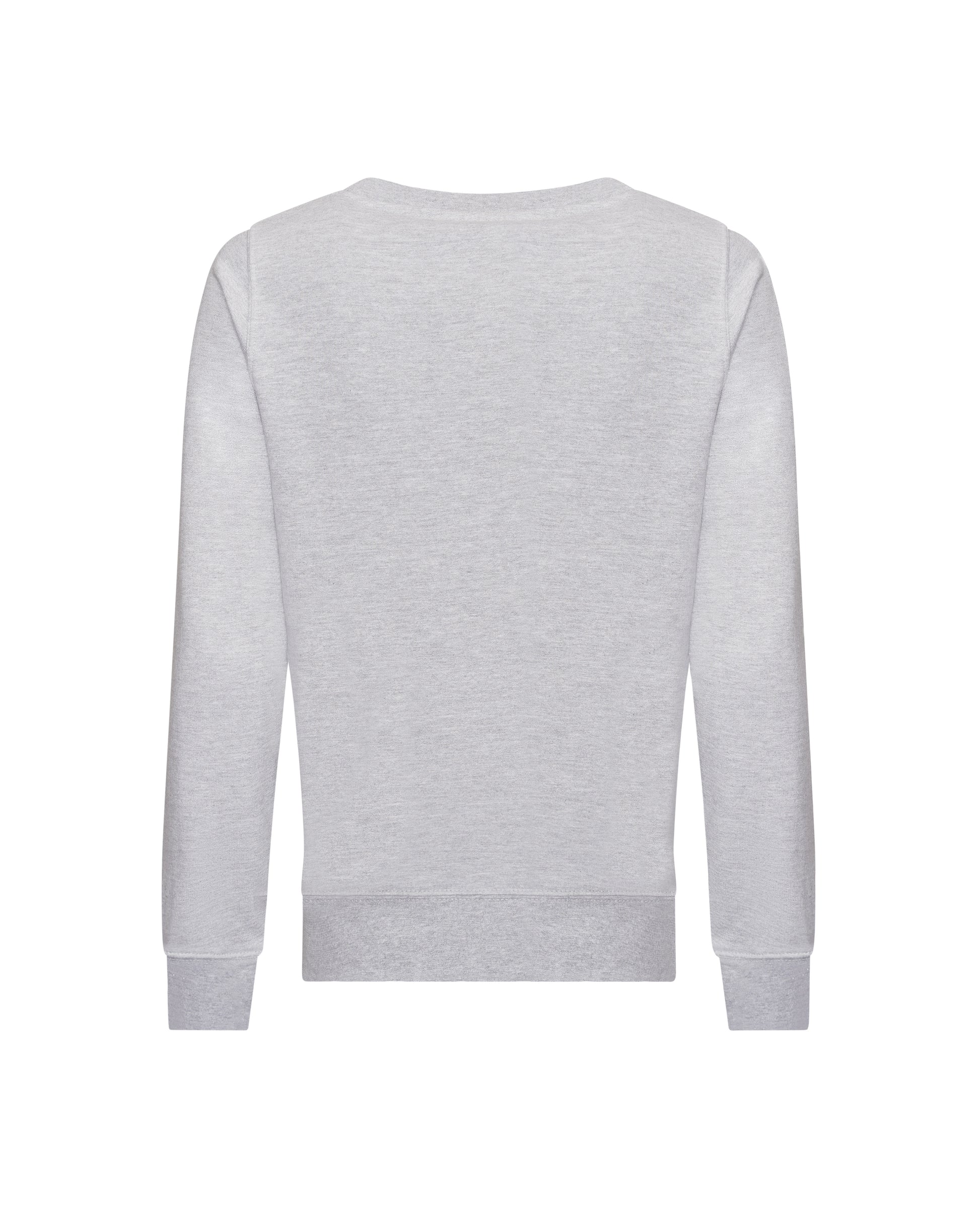 Sweat Col Rond Femme - Heather Grey