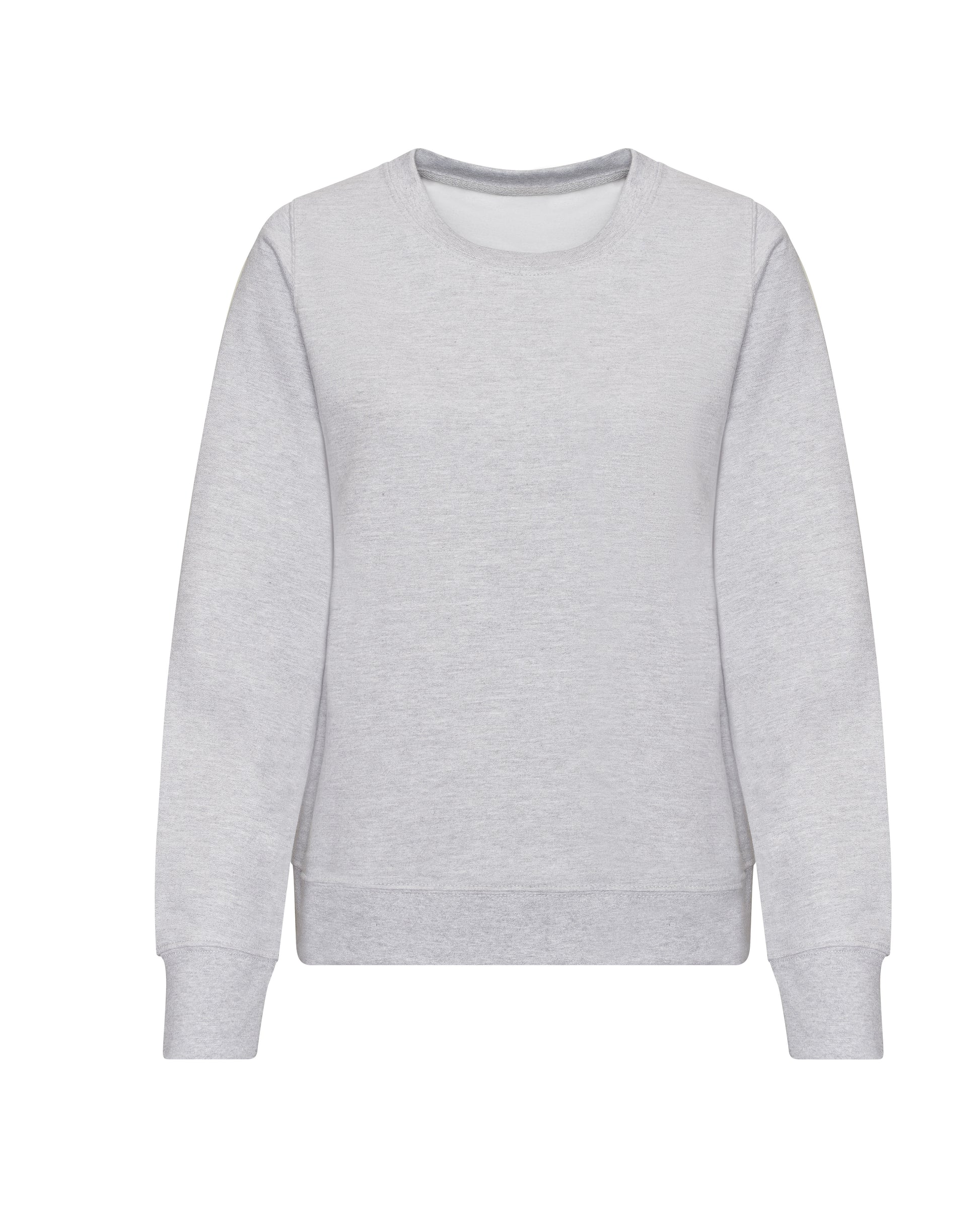 Sweat Col Rond Femme - Heather Grey