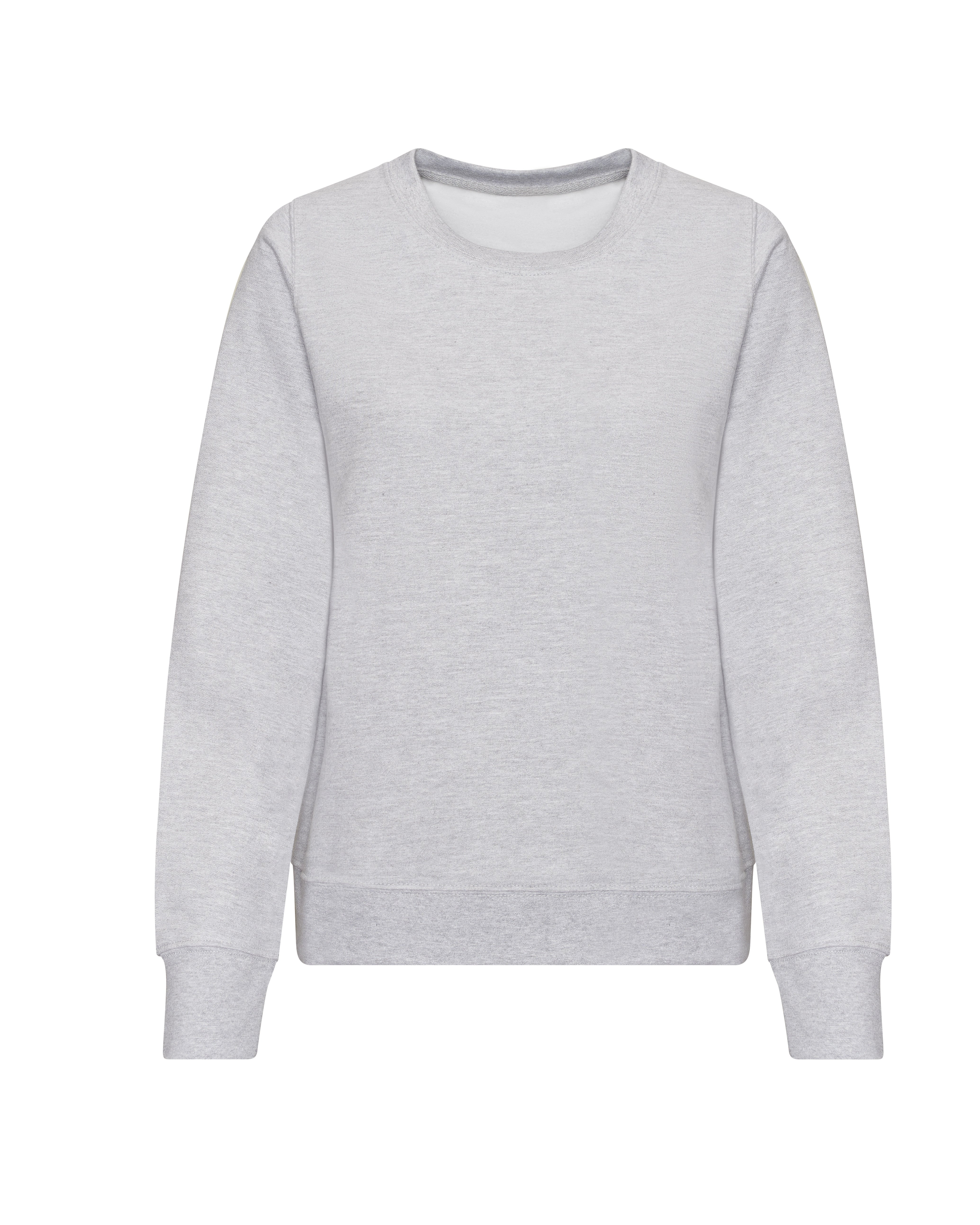 Sweat Col Rond Femme - Heather Grey