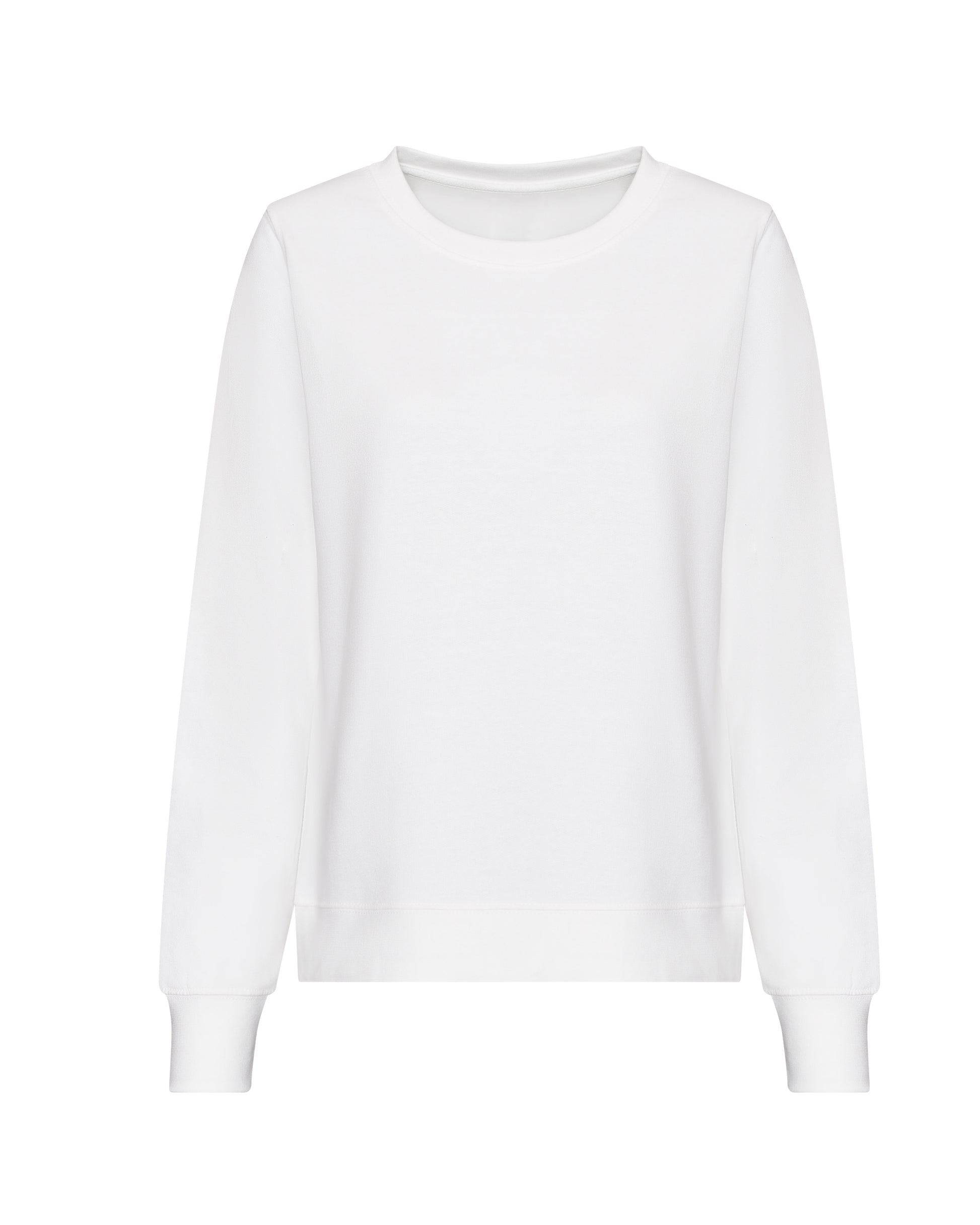 Sweat Col Rond Femme - Arctic White