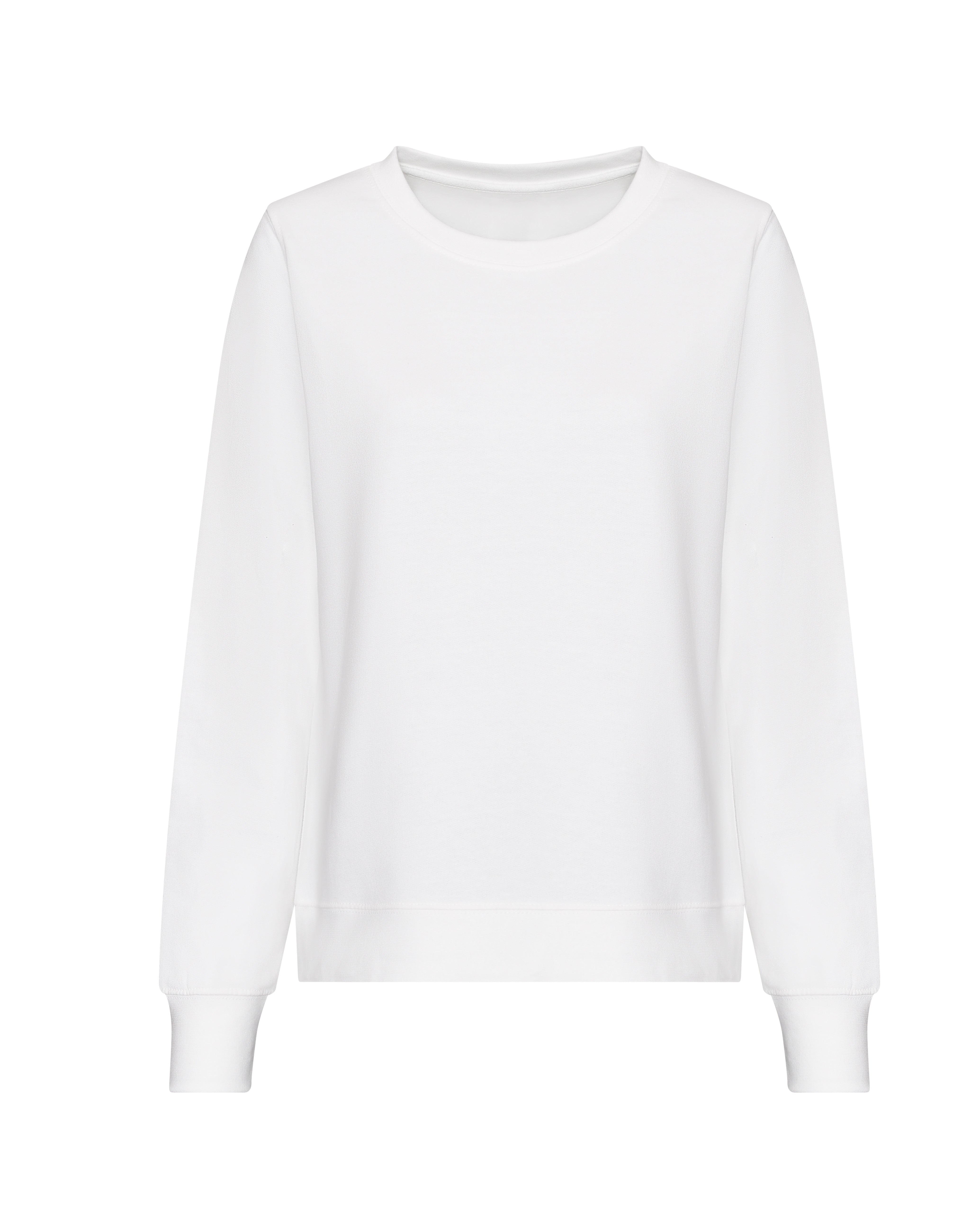 Sweat Col Rond Femme - Arctic White