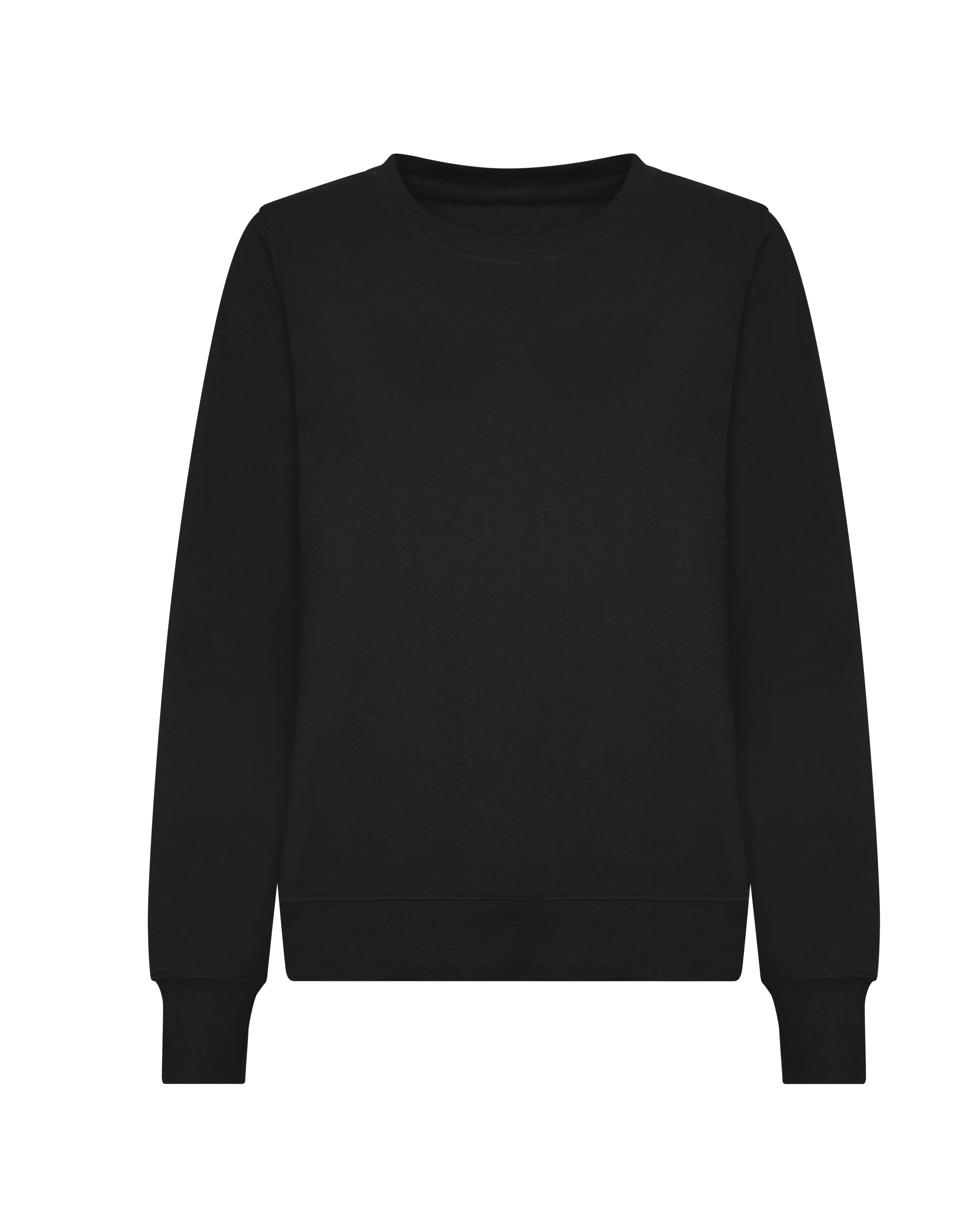 Sweat Col Rond Femme - Deep Black