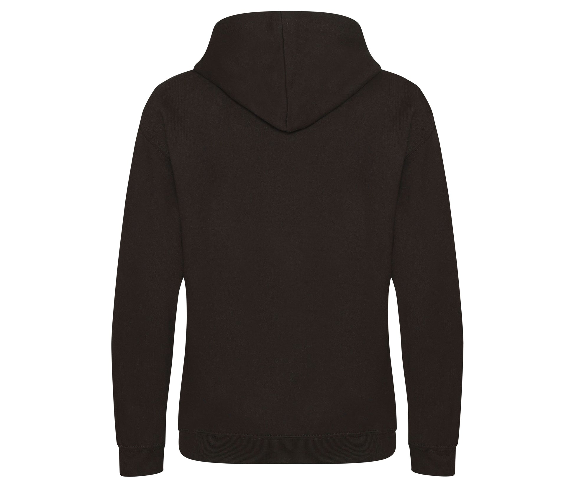 Sweat Enfant Capuche Contrastée - Jet Black/fire Red