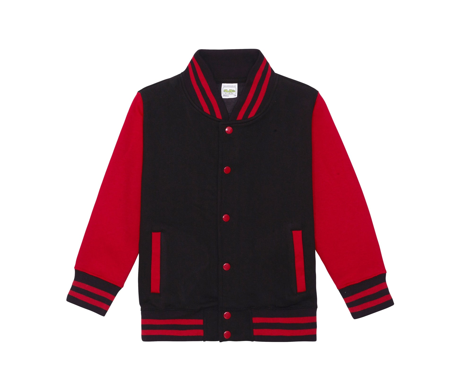 Sweat Baseball Enfant - Jet Black/fire Red