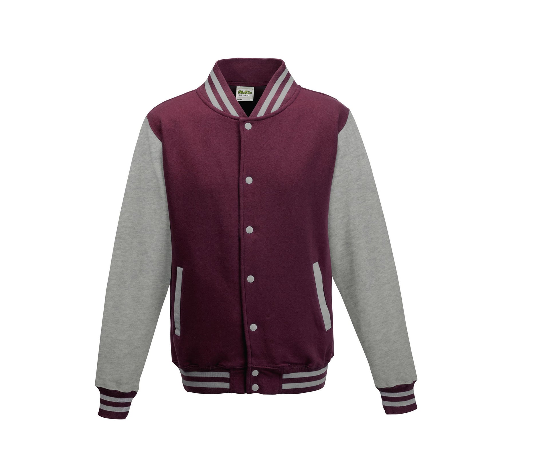 Sweat Baseball - Burgundy/heather Grey