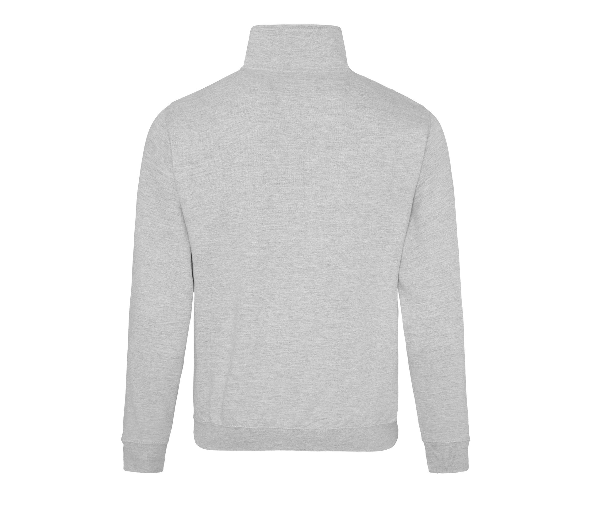 Sweat Col Zippé - Heather Grey
