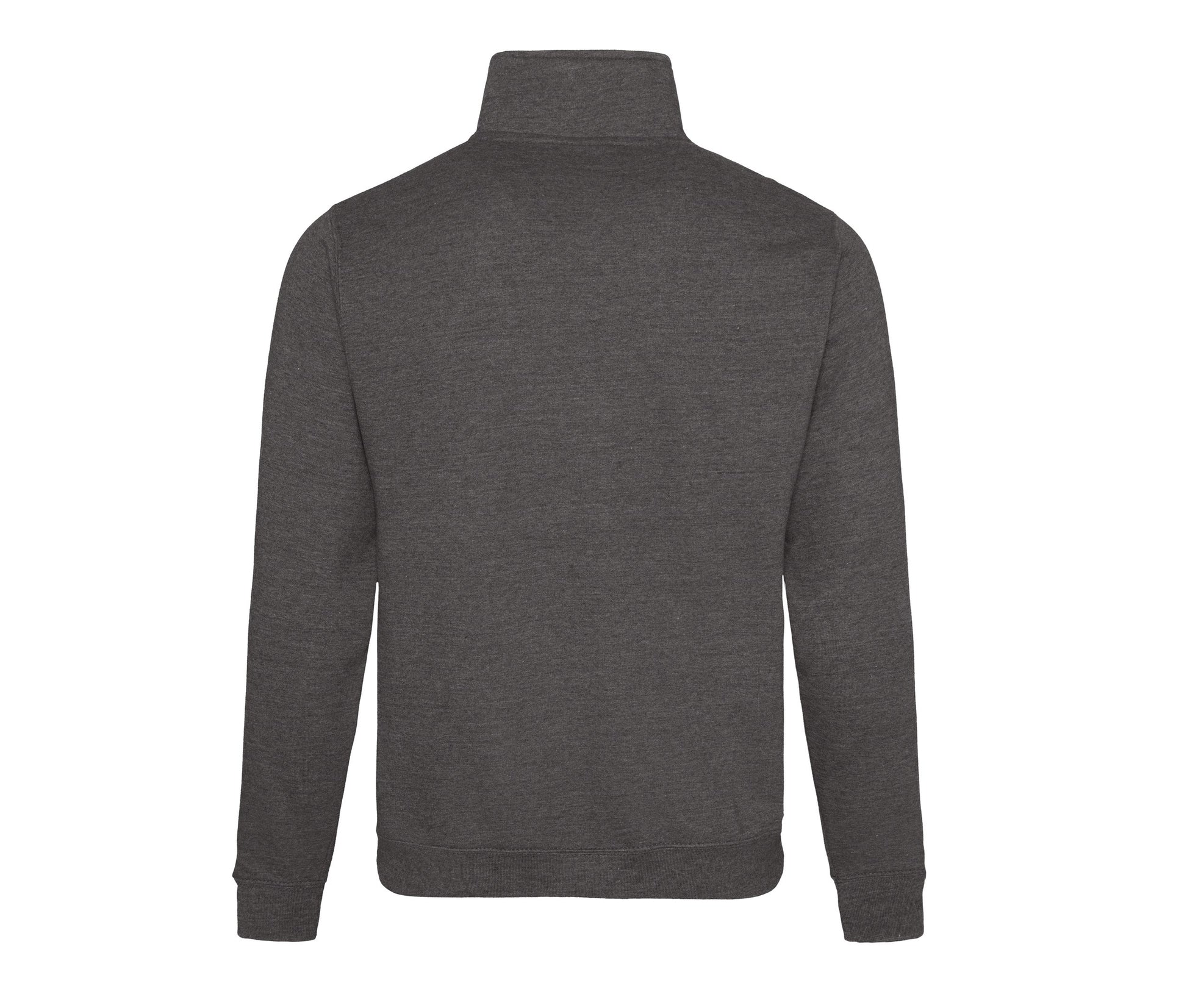 Sweat Col Zippé - Charcoal