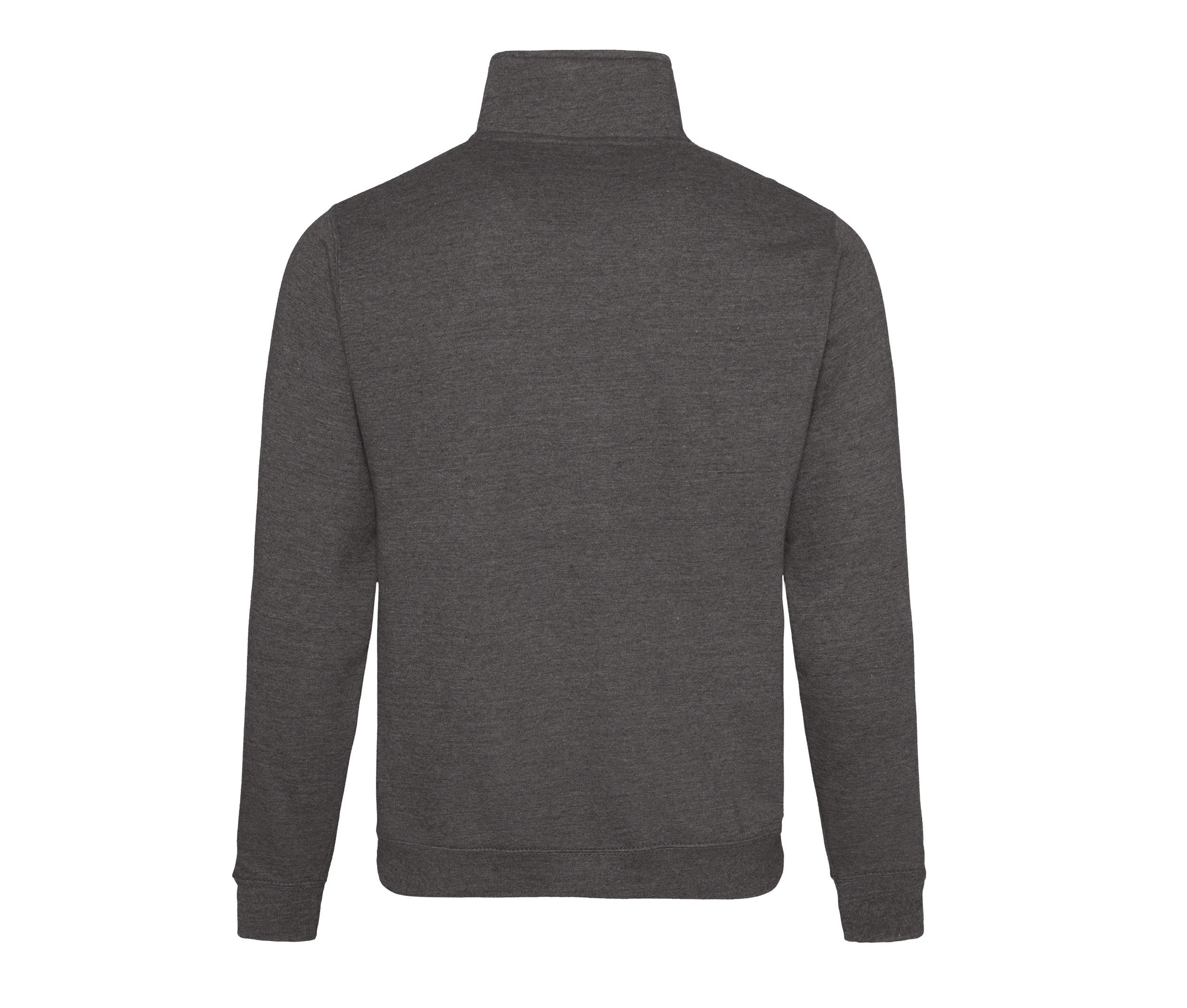 Sweat Col Zippé - Charcoal