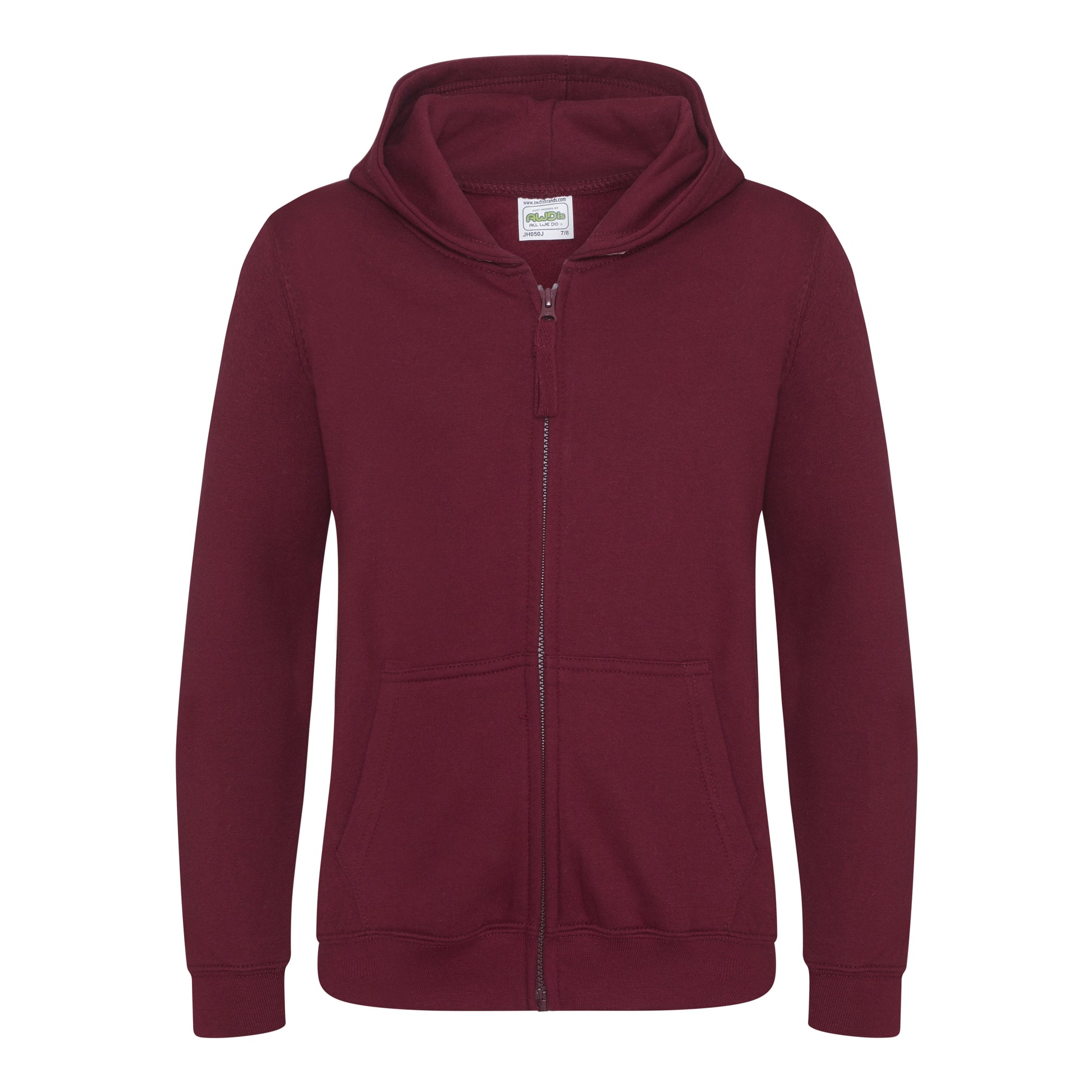 Sweat Zippé - Burgundy