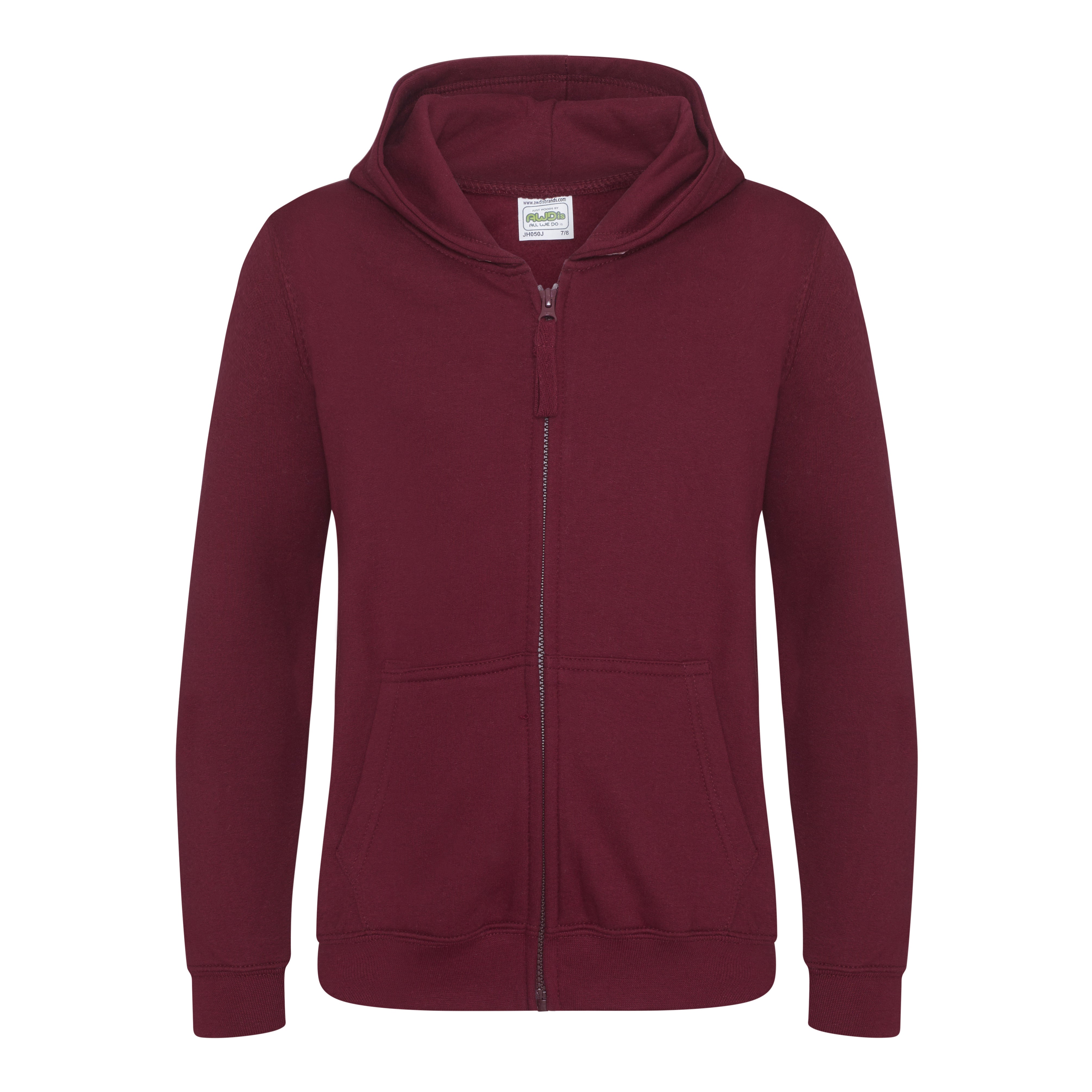 Sweat Zippé - Burgundy
