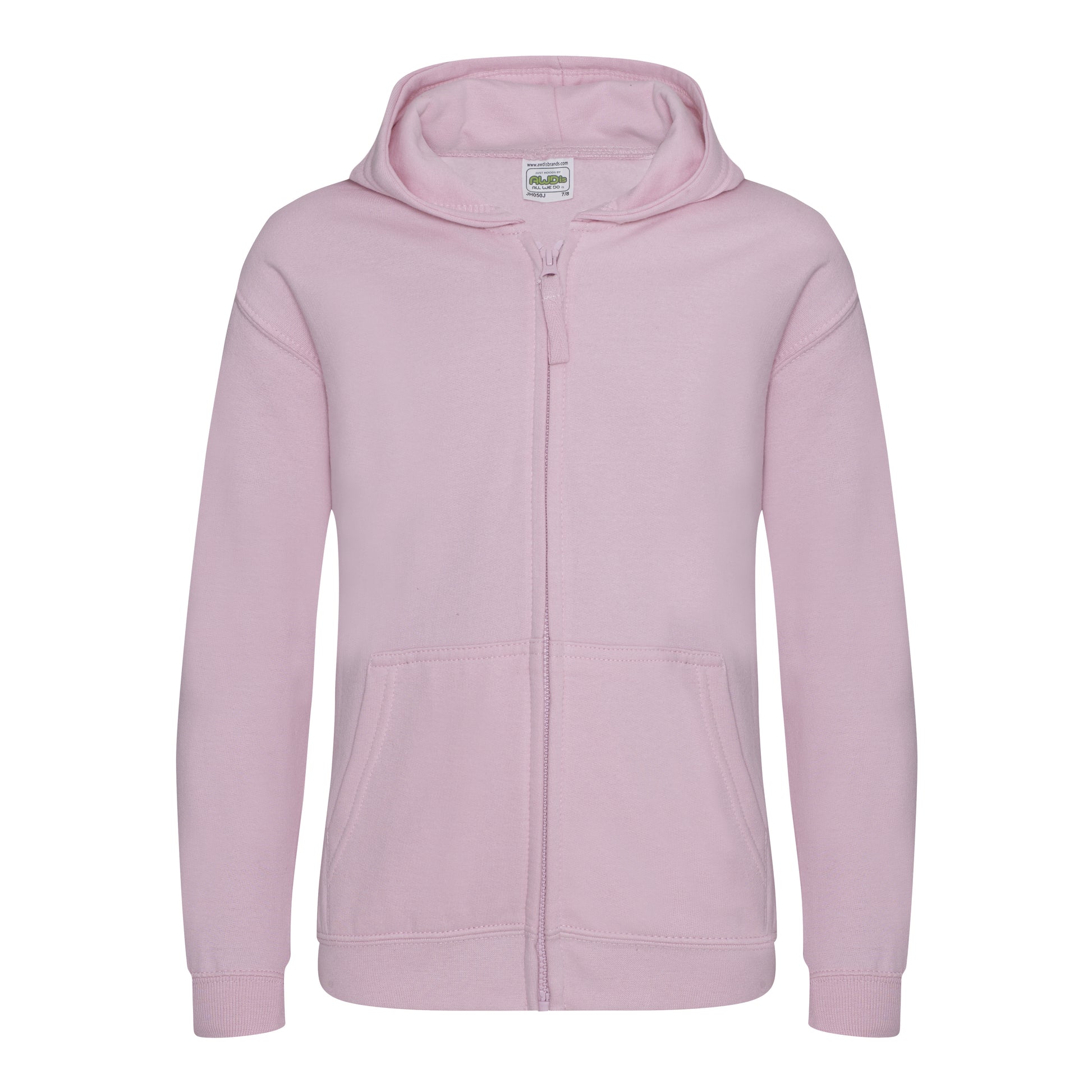 Sweat Zippé - Baby Pink