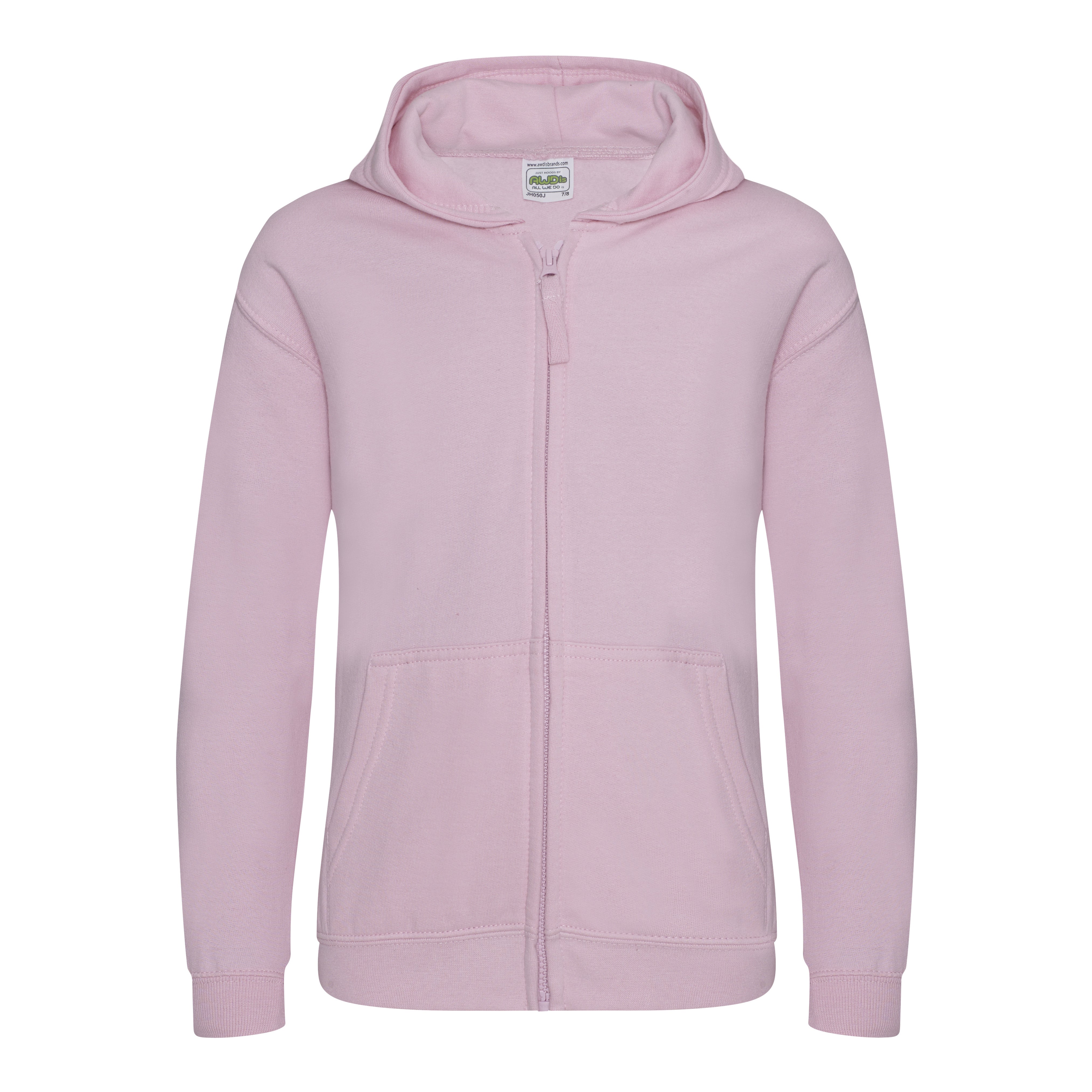 Sweat Zippé - Baby Pink